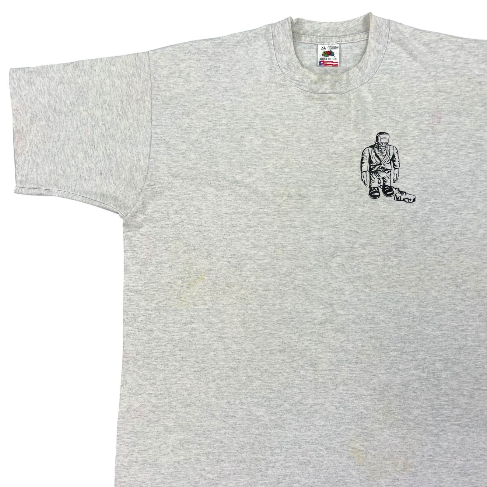Fruit Of The Loom × Vintage Vintage 90s Frankenstein Aurora figurines tee (XL) Size US XL / EU 56 / 4 - 3 Thumbnail