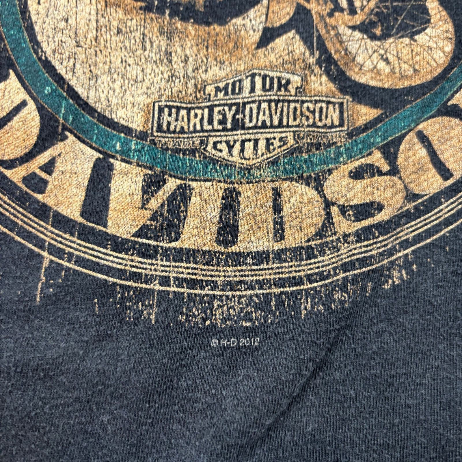 Harley Davidson Harley Davidson Eagle T Shirt Men's XL Biker Grunge Goth Size US XL / EU 56 / 4 - 3 Thumbnail