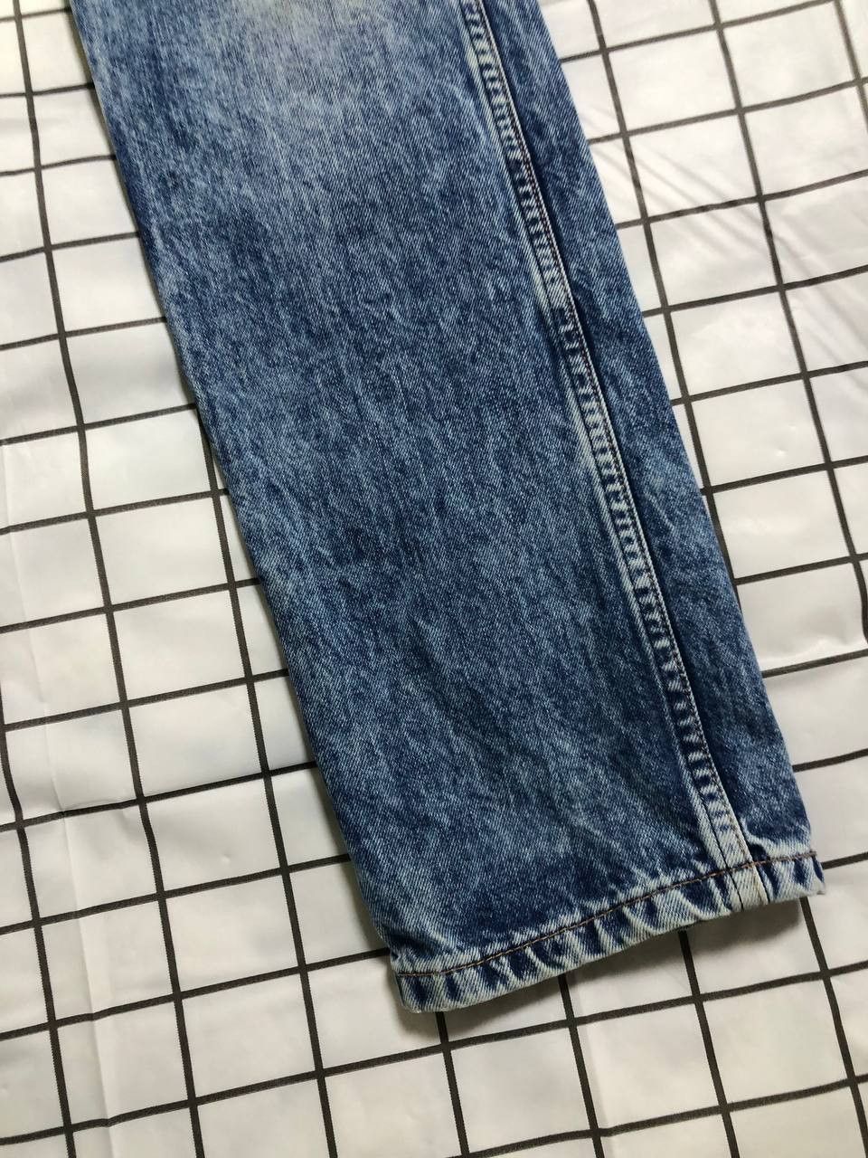 Levi's Vintage 90s Orange Tab Levi’s Jeans 505 Blue Distressed Size US 32 / EU 48 - 5 Thumbnail