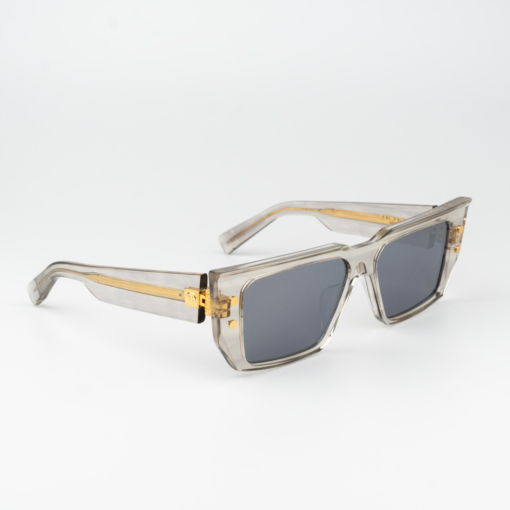 Balmain Balmain Men Sunglasses Titanium B-VI BPS-121B-54 Size ONE SIZE - 4 Thumbnail