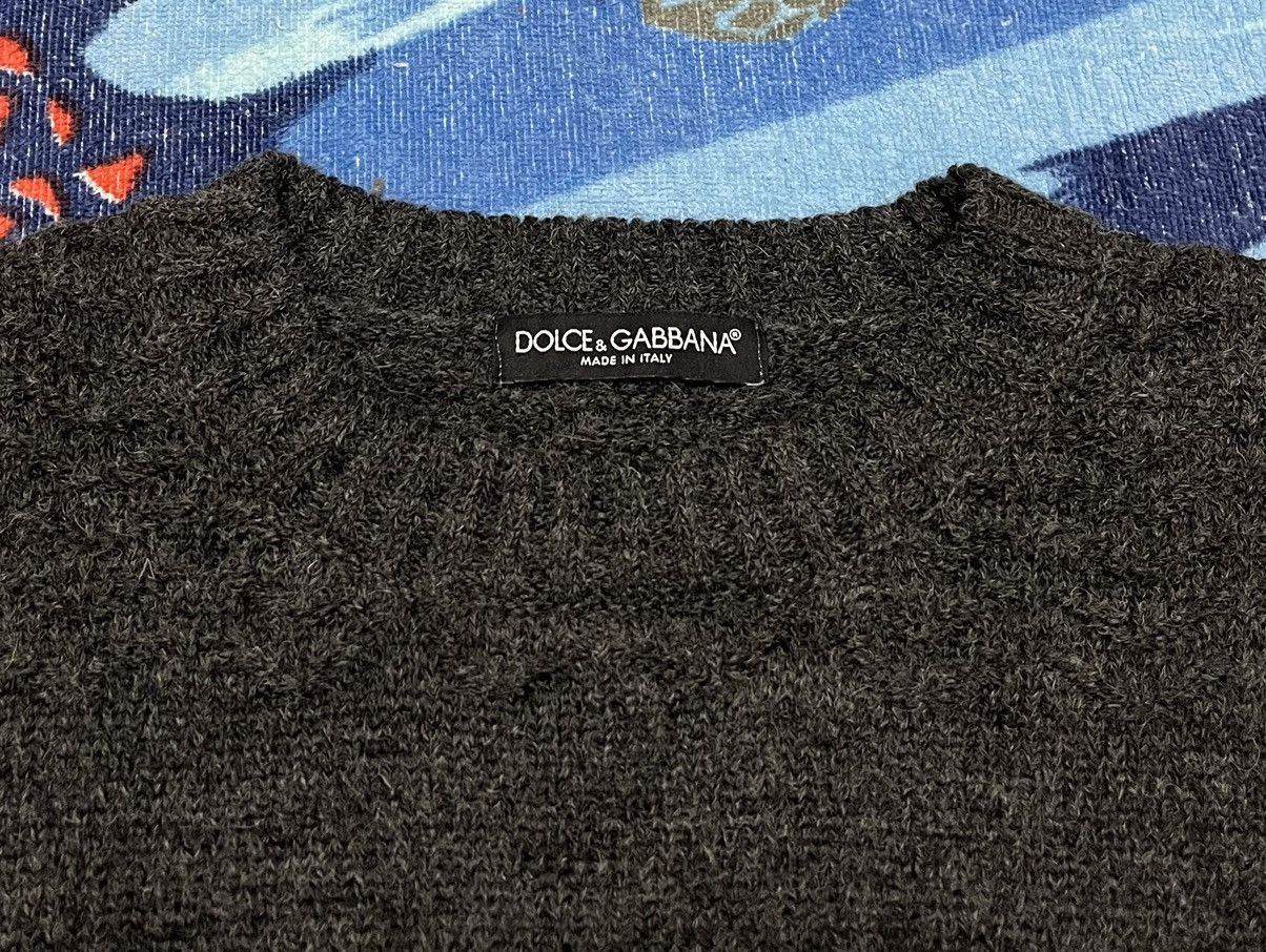 Dolce & Gabbana × Vintage Vintage DOLCE & GABBANA 100% Wool Sweatshirt/Knitwear Rare Size US S / EU 44-46 / 1 - 8 Thumbnail