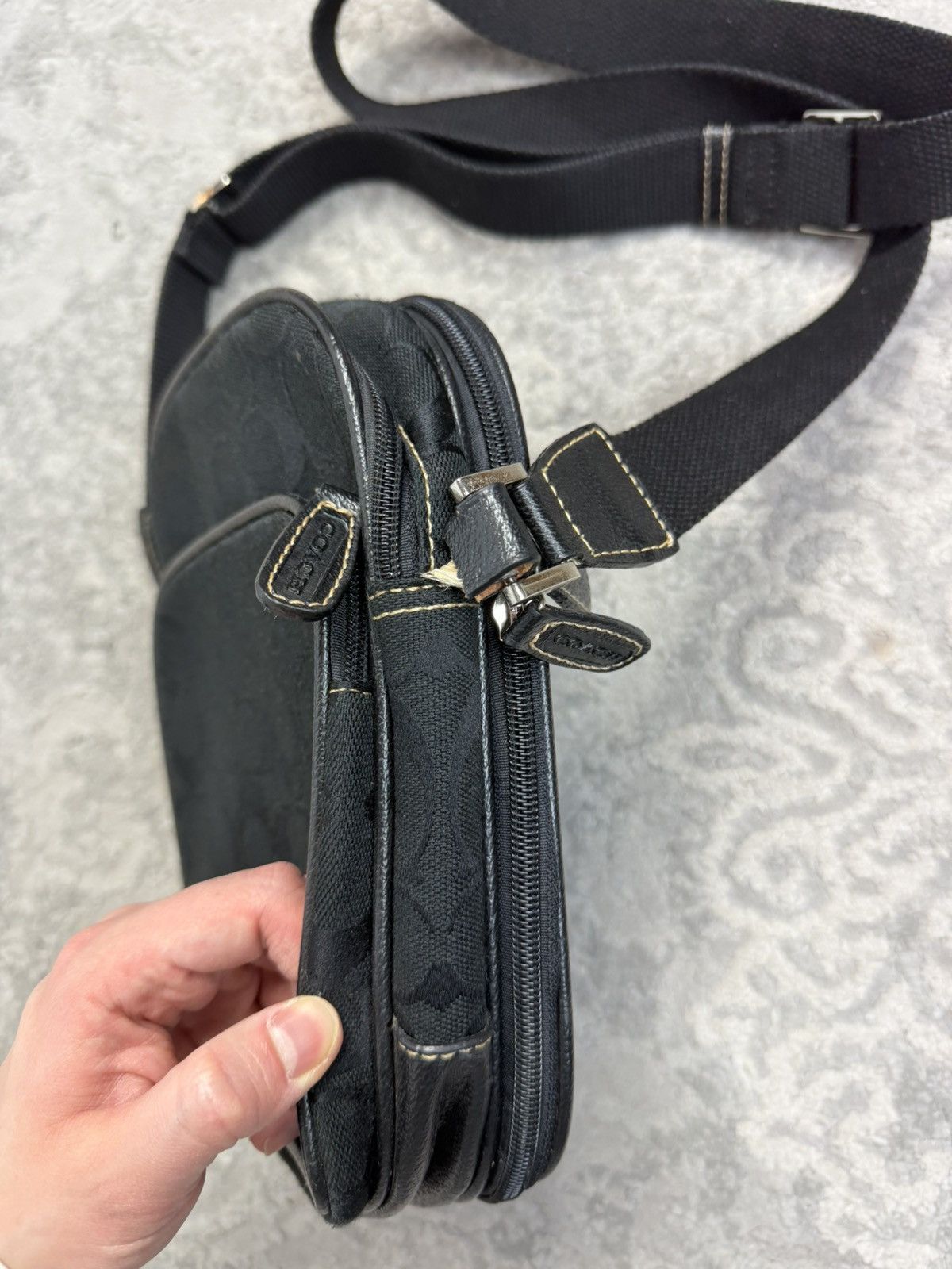 Coach Coach Multi Logo Leather High End Handbag Size ONE SIZE - 5 Thumbnail