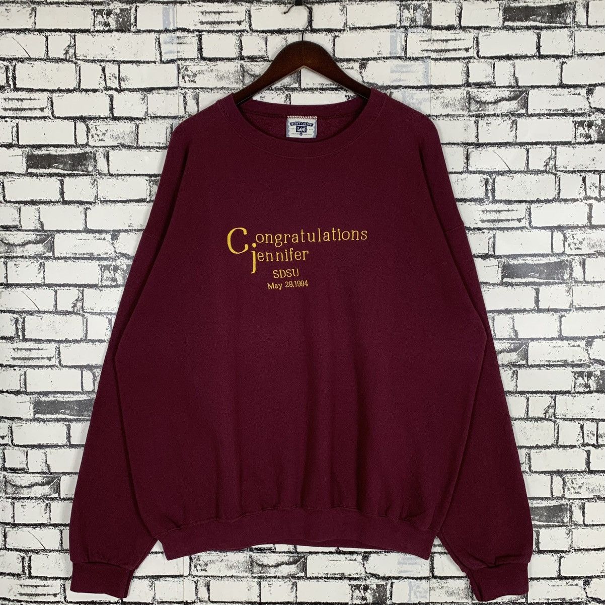 Alice San Diego × Designer × Vintage Vintage San Diego State University Sweatshirt Crewneck Size XL / US 12-14 / IT 48-50 - 1 Thumbnail