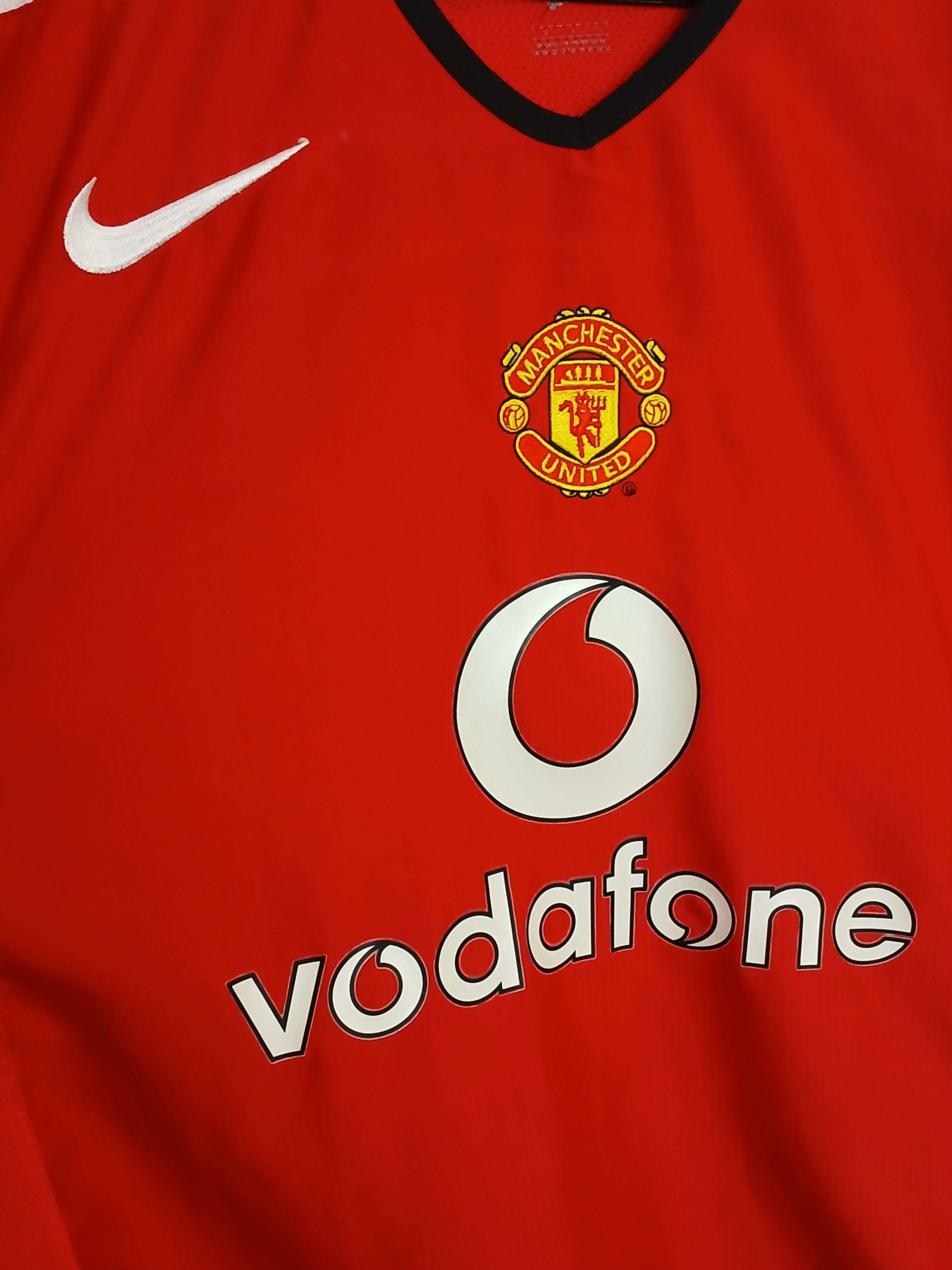 Other Manchester United 2004/2006 Home Football Jersey T-Shirt Size US XL / EU 56 / 4 - 3 Thumbnail