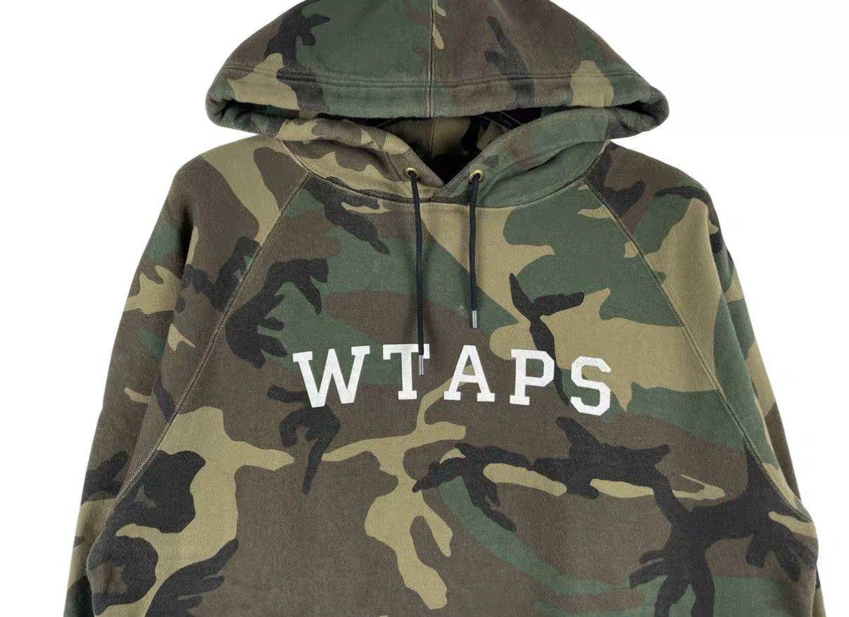 Wtaps Wtaps 15AW Classic Camo Hoodie J31 Size US XL / EU 56 / 4 - 3 Thumbnail