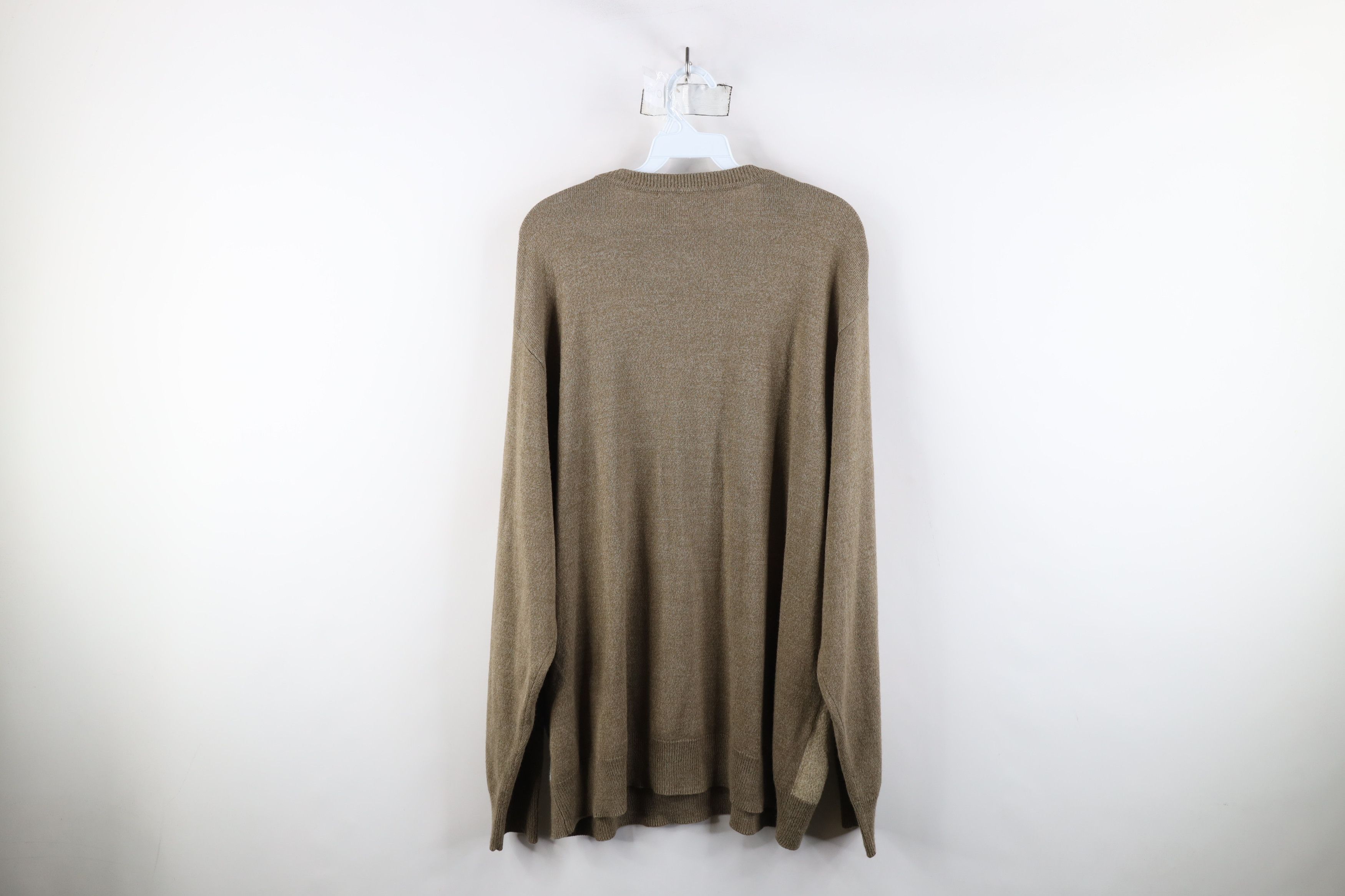 Vintage Vintage 90s Streetwear Patchwork Knit Crewneck Sweater Size US XXL / EU 58 / 5 - 8 Thumbnail