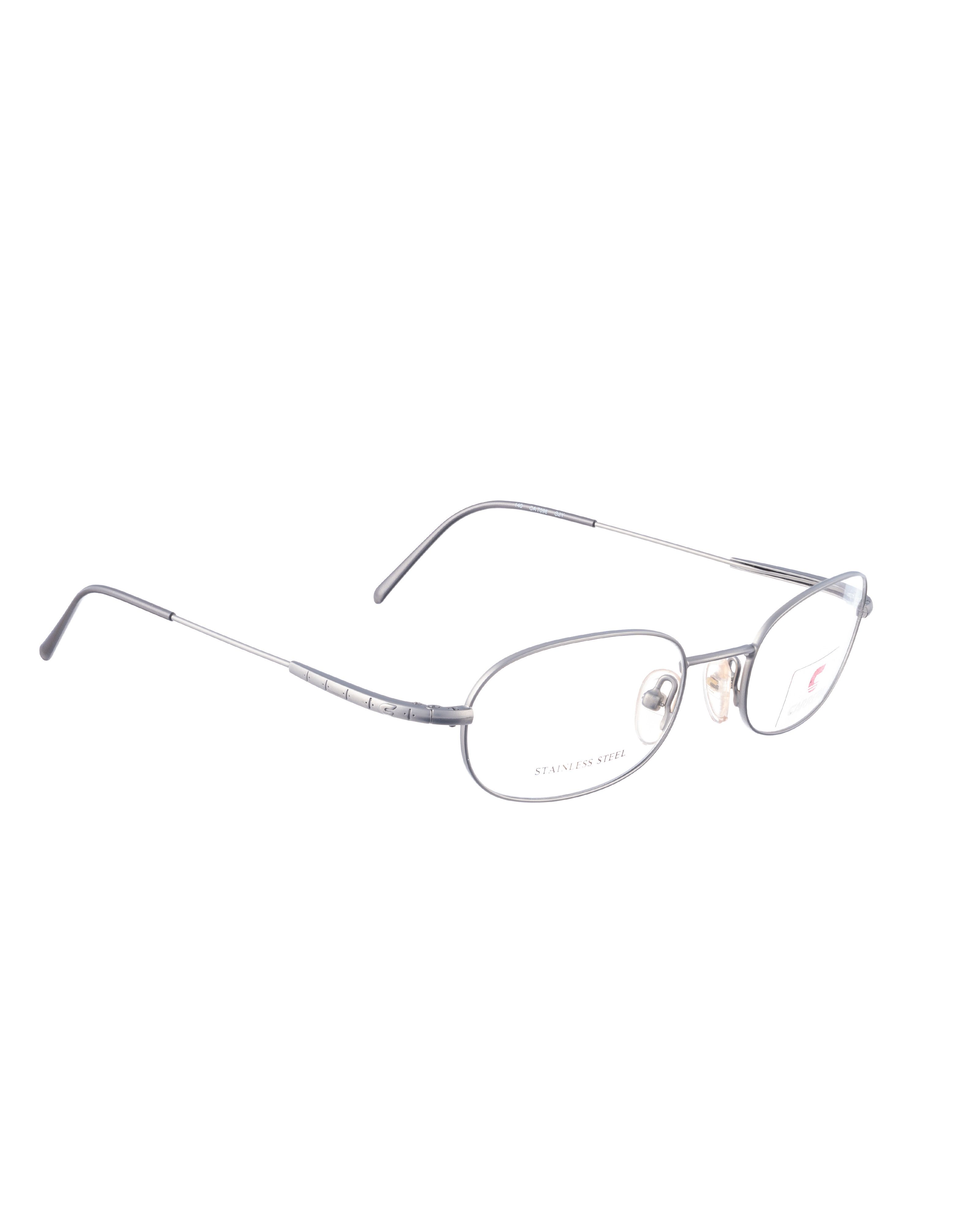 Carrera Carrera 00s Metallic Matte Silver Oval Glasses Size ONE SIZE - 2 Thumbnail