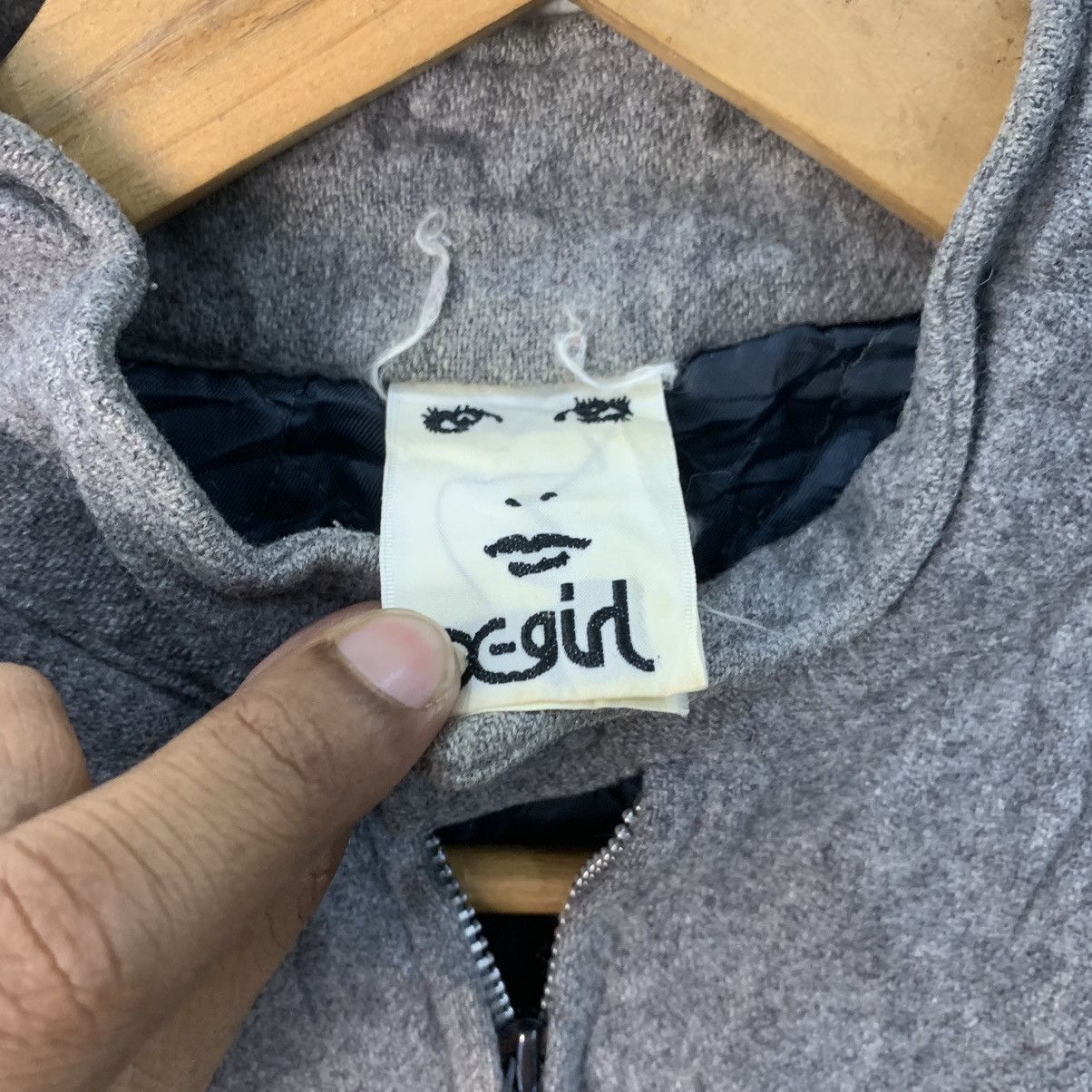 Japanese Brand X-Girl Japan Deep Pile Hoodie Fleece Size US XXS / EU 40 - 4 Thumbnail