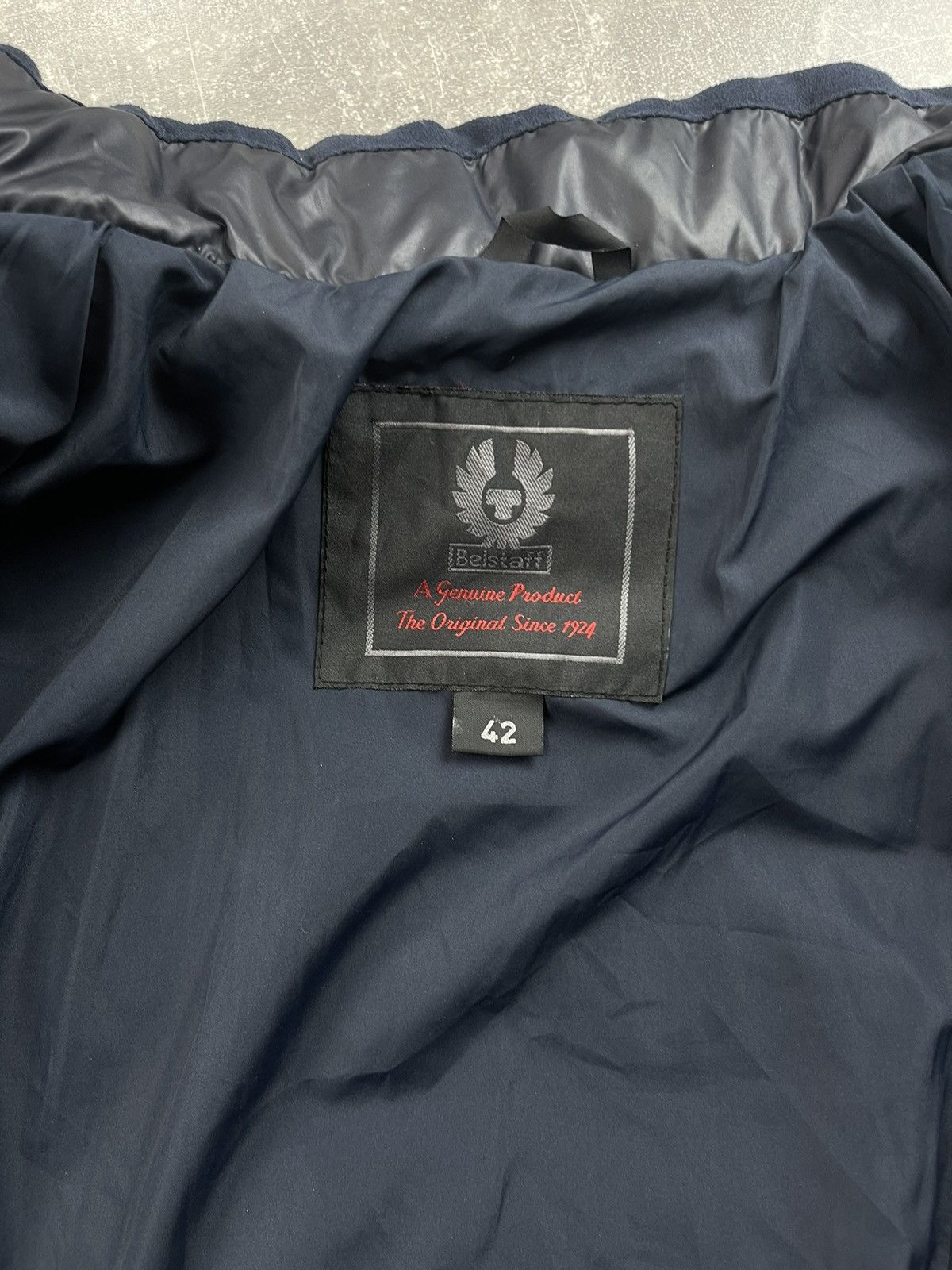 Belstaff Belstaff Silver Label Womens Navy Blue Down Puffer Jacket Size M / US 6-8 / IT 42-44 - 11 Thumbnail