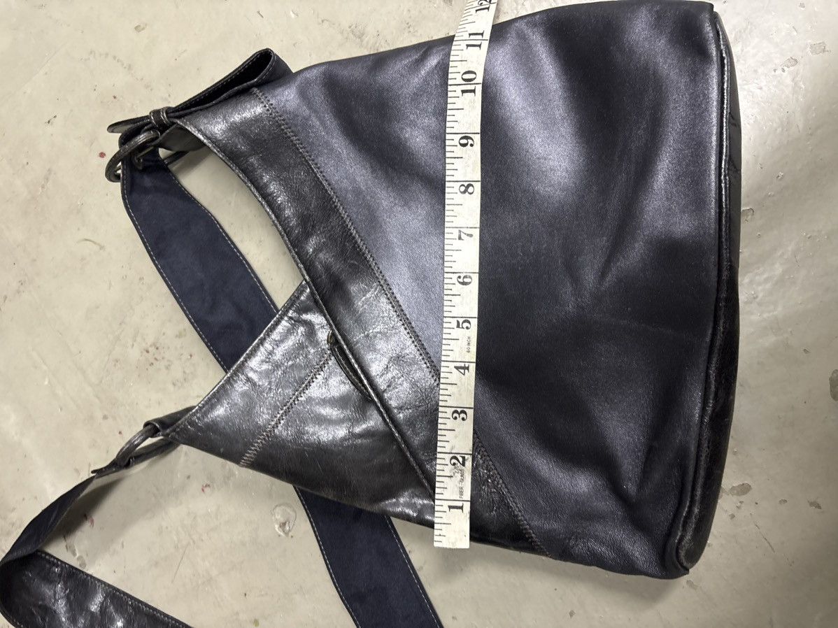 If Six Was Nine Vintage Asymmetrical Leather Bag 💼 Size ONE SIZE - 10 Thumbnail