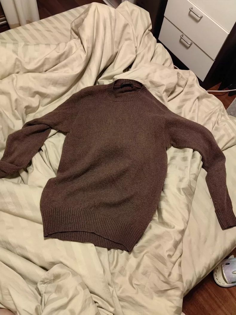 Loro Piana LORO PIANA size50 Brown cashmere sweater Size US M / EU 48-50 / 2 - 1 Thumbnail
