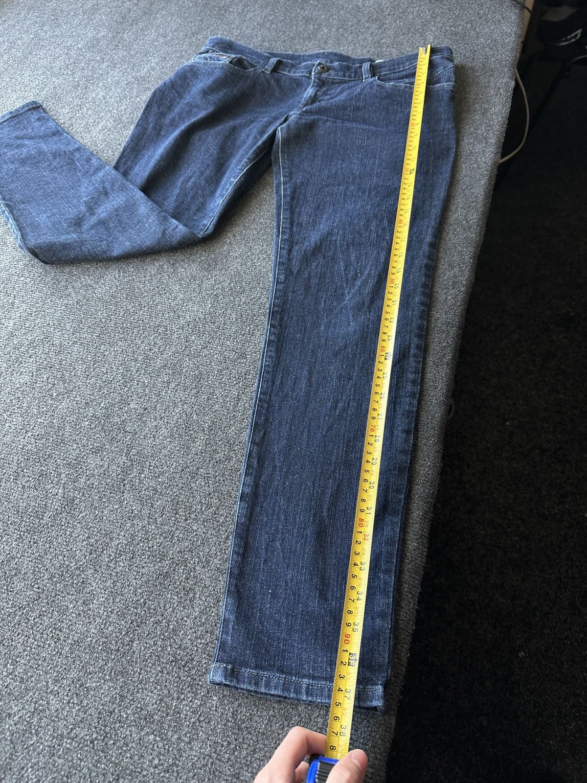 Diesel 🚨Gothic Diesel Regular Slim relax Flared Jeans Womens Size 32" / US 10 / IT 46 - 9 Thumbnail