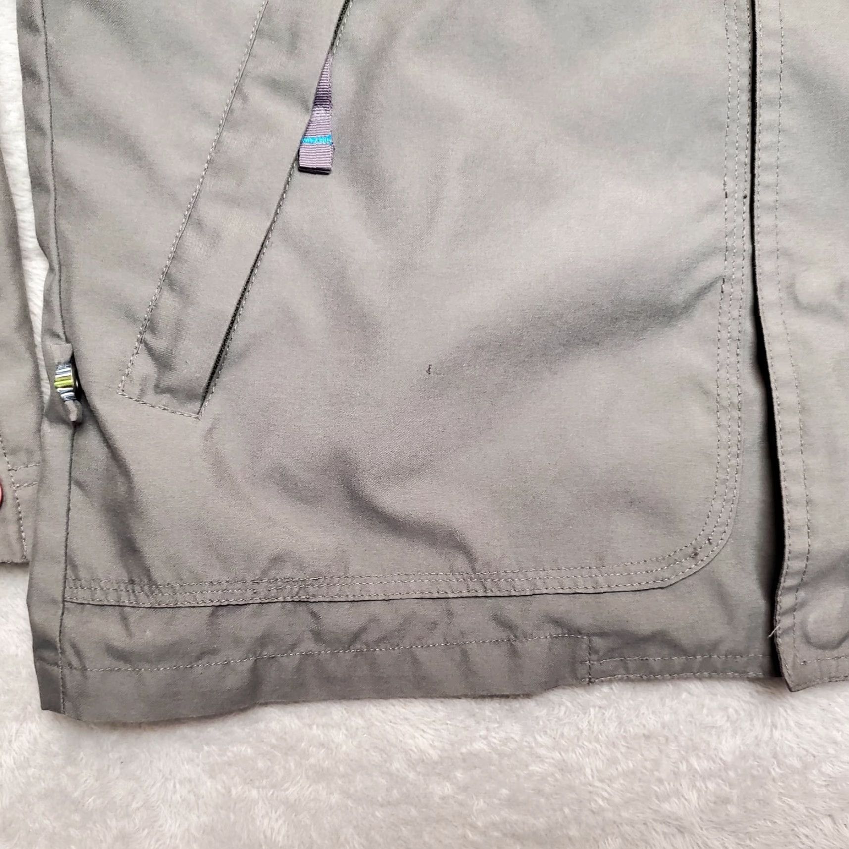 686 686 Jacket Women M Full Zip Hood Military Field Snap Pockets Gray Size M / US 6-8 / IT 42-44 - 3 Thumbnail