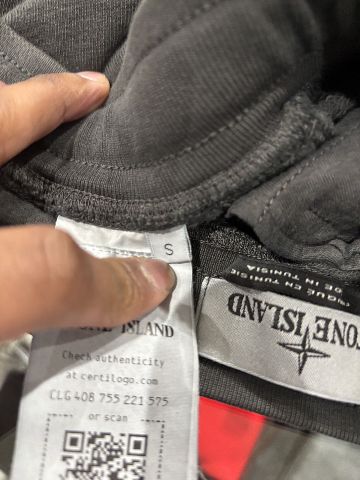 Stone Island Stone Island Cotton Fleece Cargo Bermuda Shorts Charcoal Size US 30 / EU 46 - 6 Thumbnail