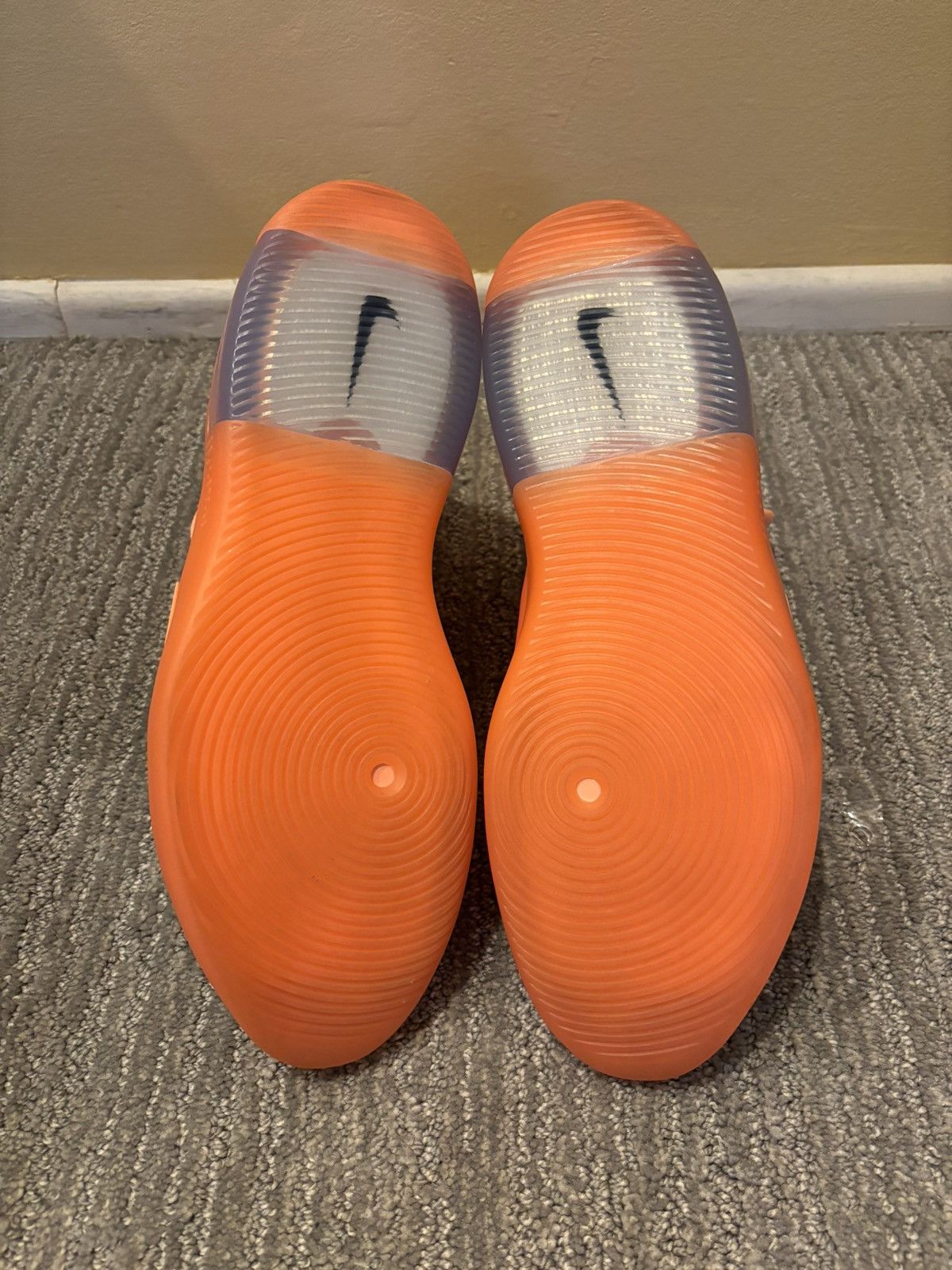 Fear of God Nike Air Fear of God 1 Orange Pulse size 10.5 no box Size US 10.5 / EU 43-44 - 5 Thumbnail