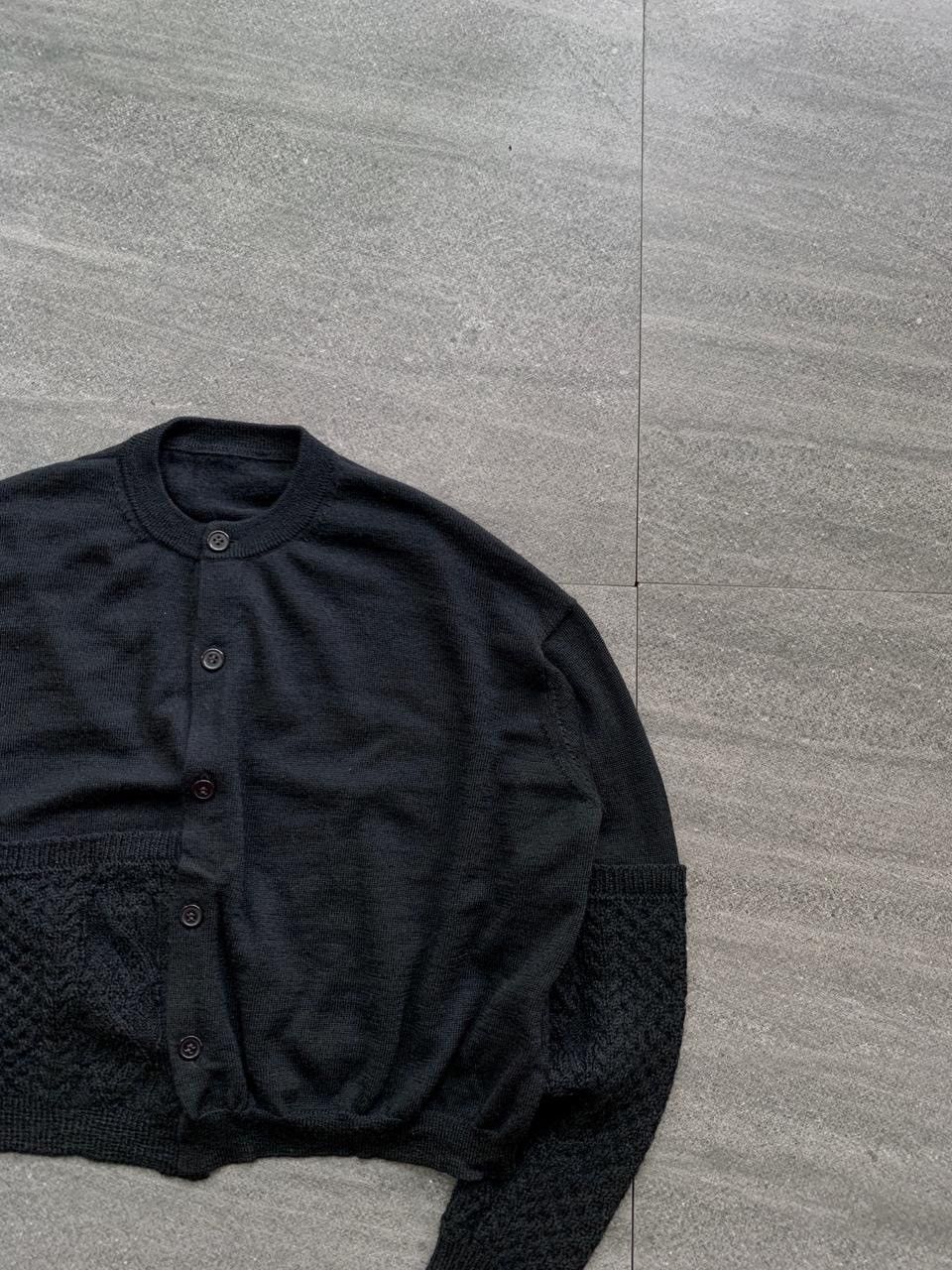 Yohji Yamamoto FREE TAX! Ys Hybrid Brocade Patchwork Cardigan Size US M / EU 48-50 / 2 - 2 Thumbnail