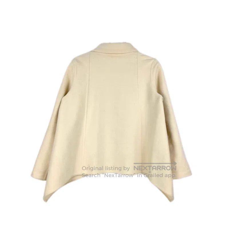 Hermes Hermes Off-White Cashmere Coat Size XS / US 0-2 / IT 36-38 - 2 Thumbnail