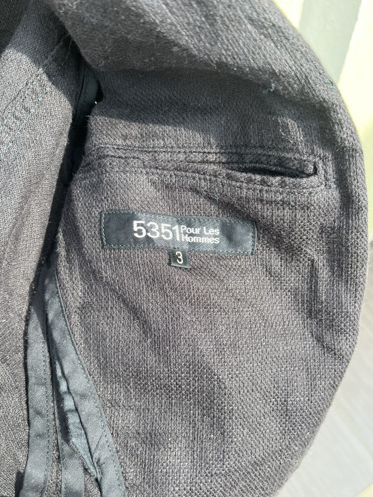 5351 POUR LES HOMMES Black blazer Size US L / EU 52-54 / 3 - 6 Thumbnail