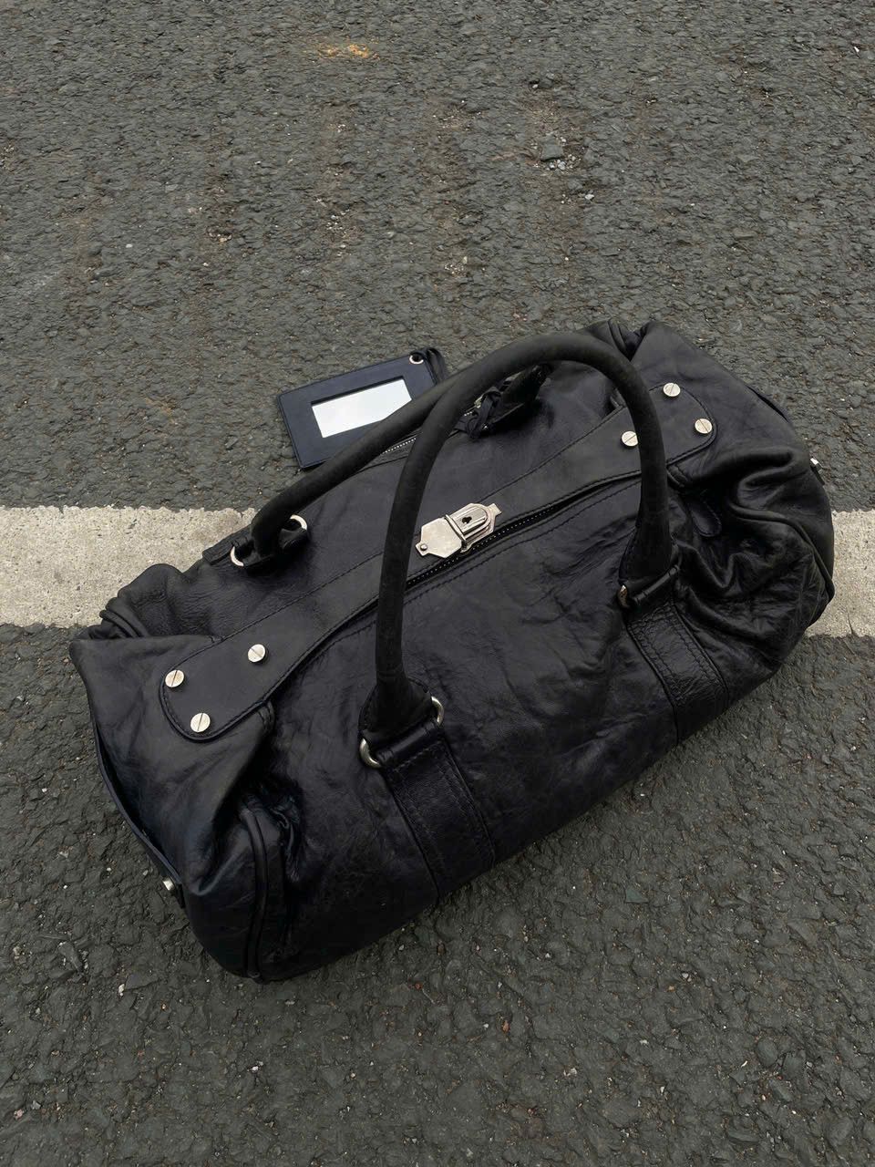 Balenciaga Balenciaga Bacon Duffer Leather Bag Size ONE SIZE - 1 Thumbnail