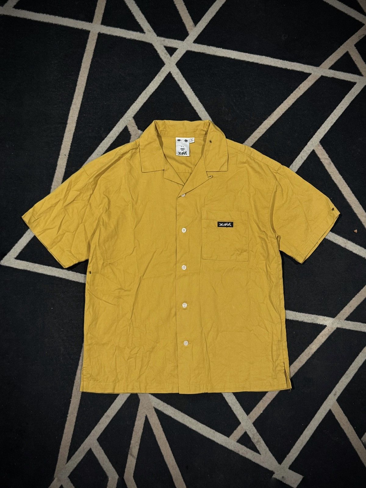 Hysteric Glamour X-Girl Box Logo Button Shirt Size US S / EU 44-46 / 1 - 3 Thumbnail