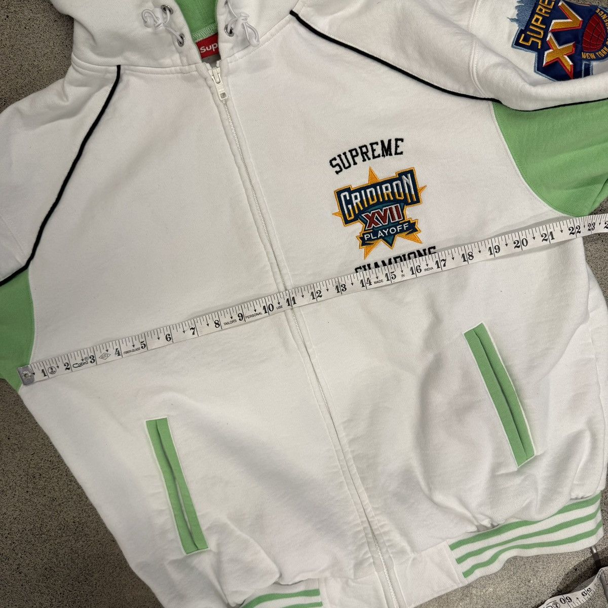 Supreme Supreme Playoff hooded zip up Size US M / EU 48-50 / 2 - 4 Thumbnail