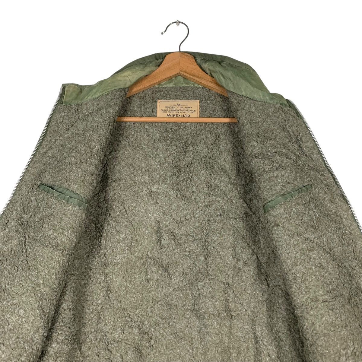 Avirex AVIREX High Speed Low Level Flight Sherpa Jacket #1282-C58 Size US M / EU 48-50 / 2 - 12 Thumbnail