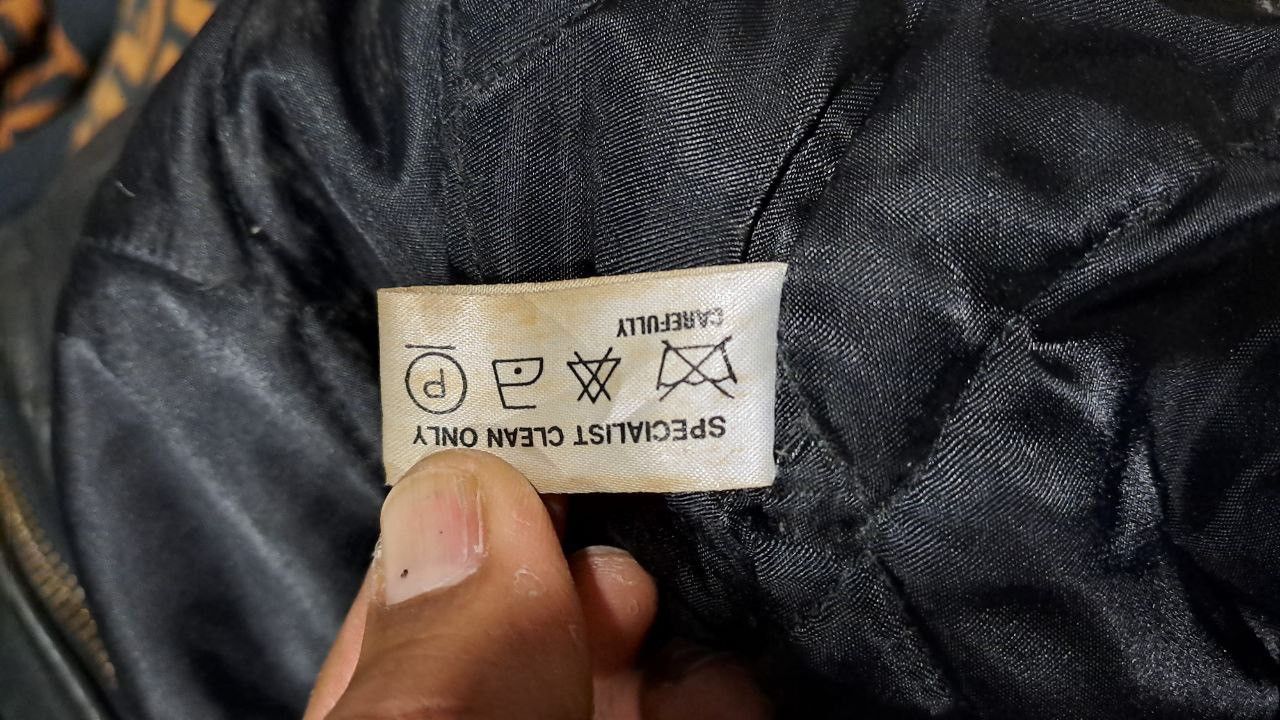 Genuine Leather RARE! Genuine Leather Jacket With pathwork Size US L / EU 52-54 / 3 - 12 Thumbnail