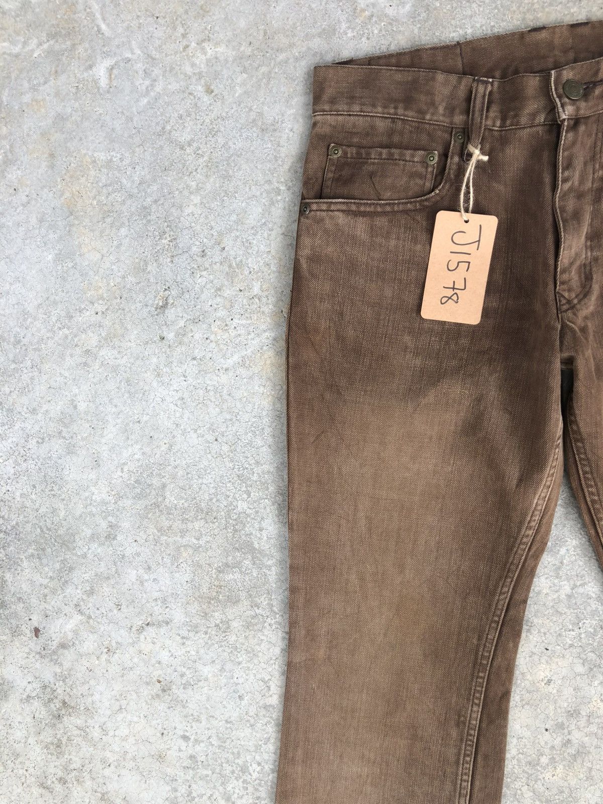 If Six Was Nine Japanese Monsieur Flared Jeans Distreesed Jeans Bootcut Size US 30 / EU 46 - 4 Thumbnail