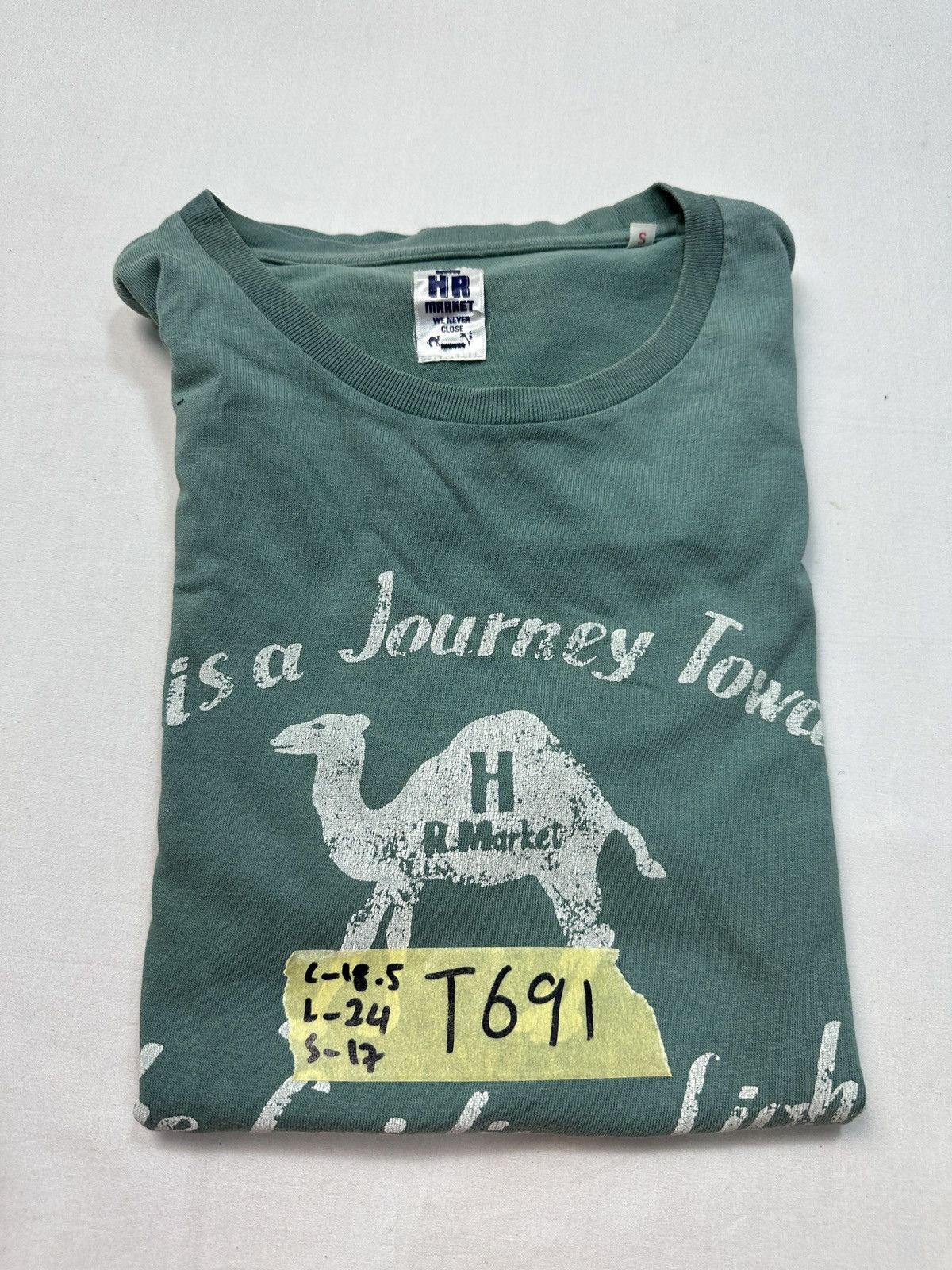 HOLLYWOOD RANCH MARKET HR Market workwear we never close tee shirt Size US S / EU 44-46 / 1 - 13 Thumbnail