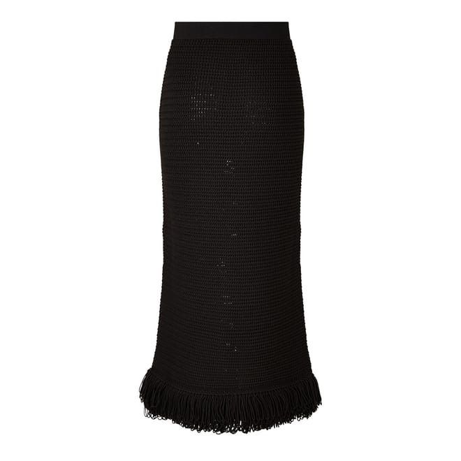Bottega Veneta Bottega Veneta Bv Skirt in Black Size 26" / US 2 / IT 38 - 2 Thumbnail
