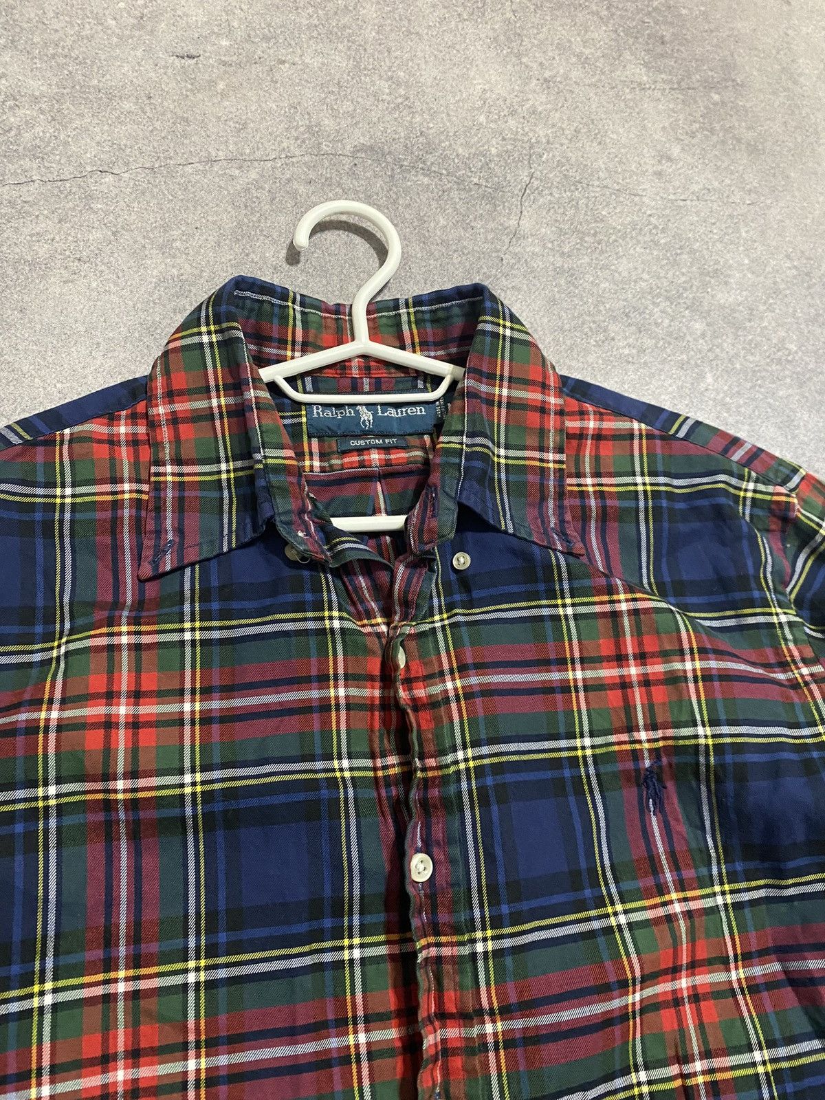 Polo Ralph Lauren × Ralph Lauren × Vintage Vintage Polo Ralph Lauren Plaid Shirt Buttons Up Size US M / EU 48-50 / 2 - 2 Thumbnail