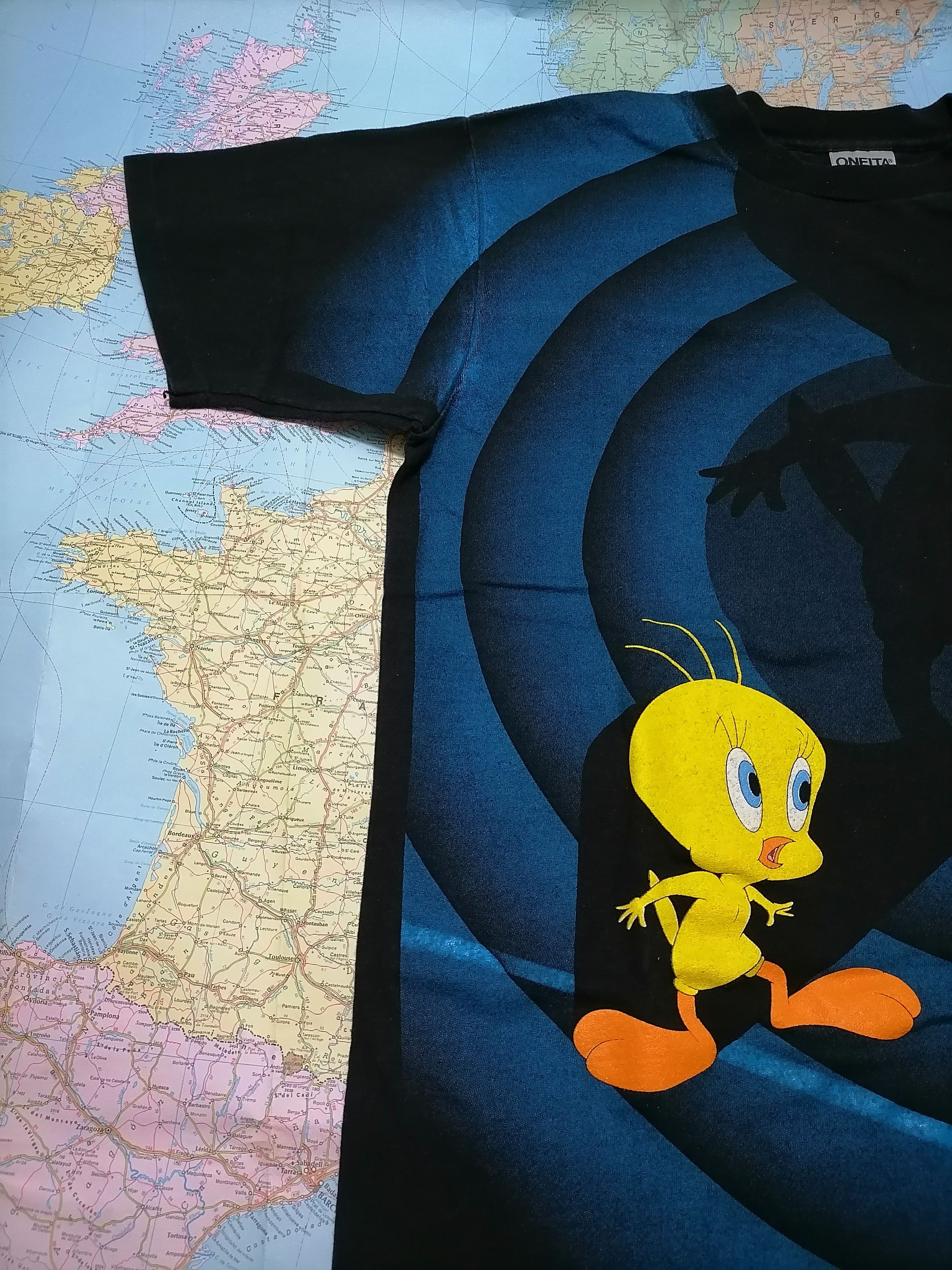 Other Vintage Tee Tweety Bird , Oneita USA 1997 Size US L / EU 52-54 / 3 - 2 Thumbnail