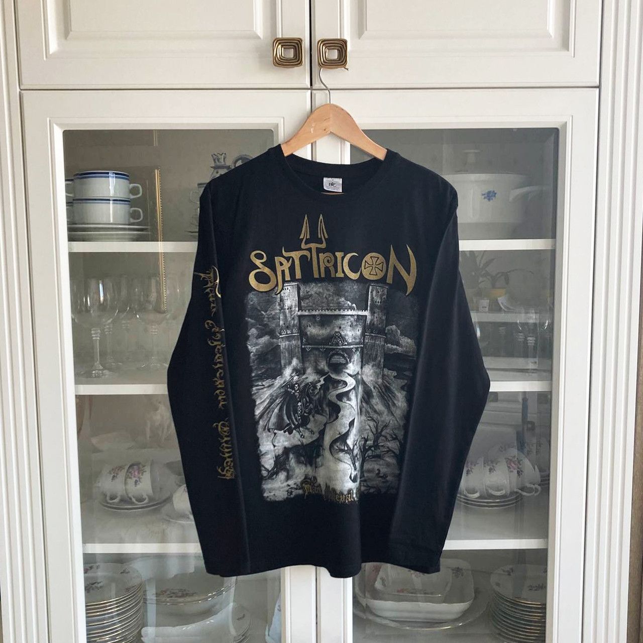 Band Tees Long sleeve Satyricon - Dark Medieval Times - black metal Size US M / EU 48-50 / 2 - 1 Thumbnail
