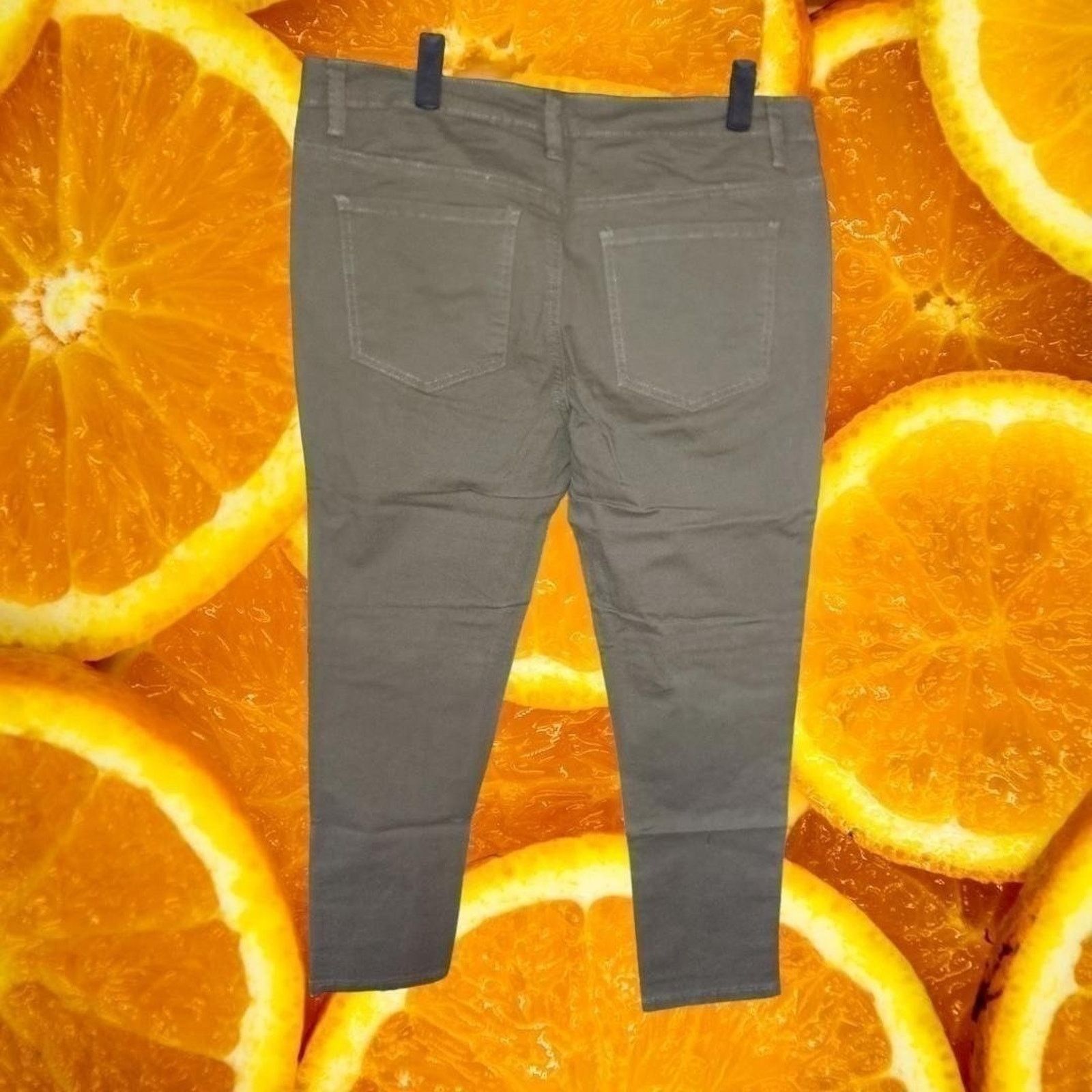 Other Under 510 Olive Green Casual Canvas Pants 34x25 Size US 34 / EU 50 - 3 Thumbnail