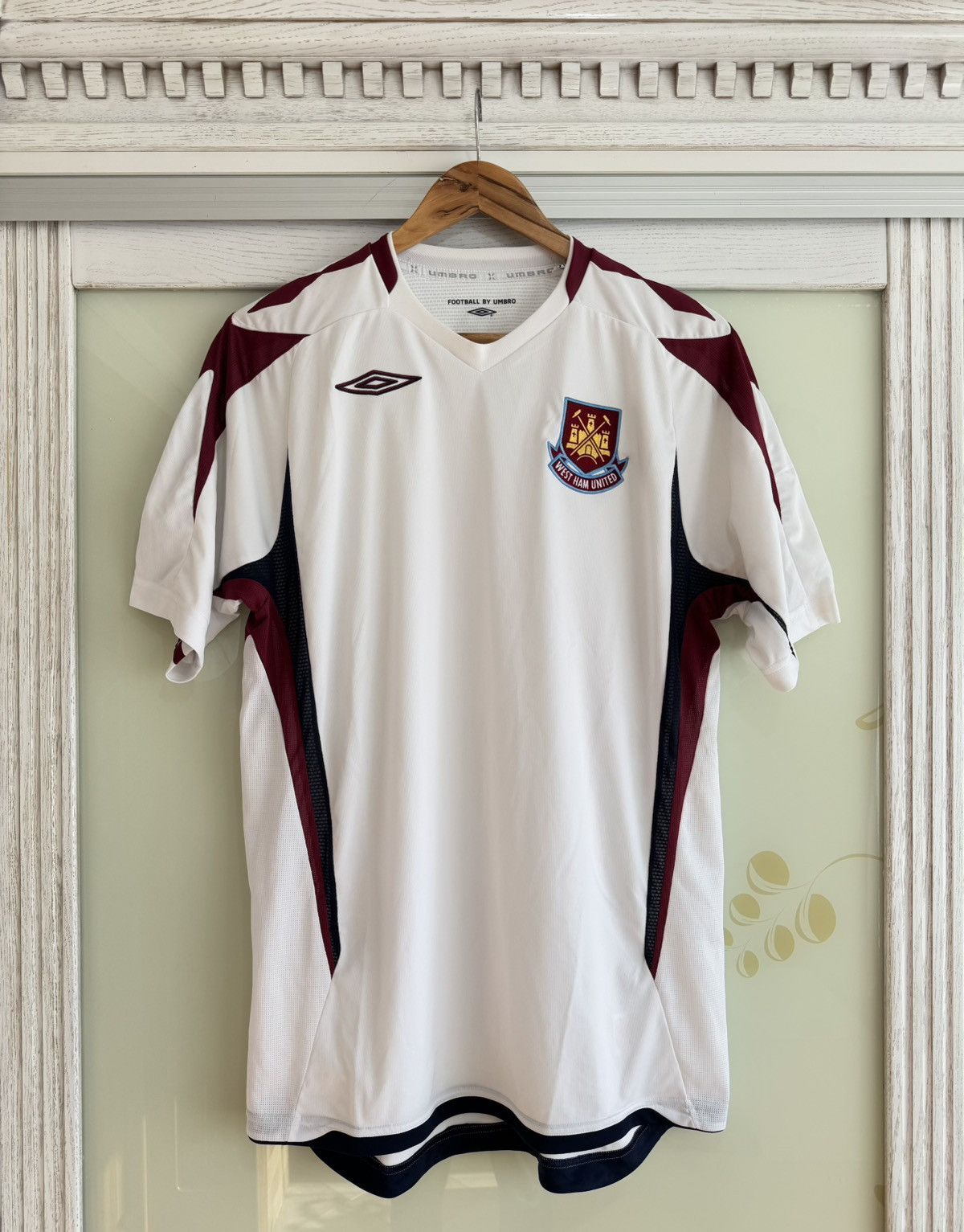 Umbro × Vintage West Ham United 2007-2008 Soccer Jersey Football Kit Shirt Size US XL / EU 56 / 4 - 1 Thumbnail