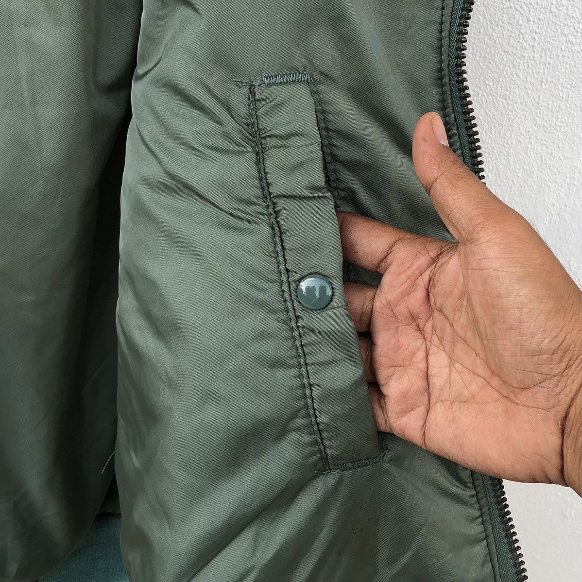 Alpha Industries Vintage Alpha Industries Intermediate Ma-1 Bomber Jacket Size US M / EU 48-50 / 2 - 8 Thumbnail