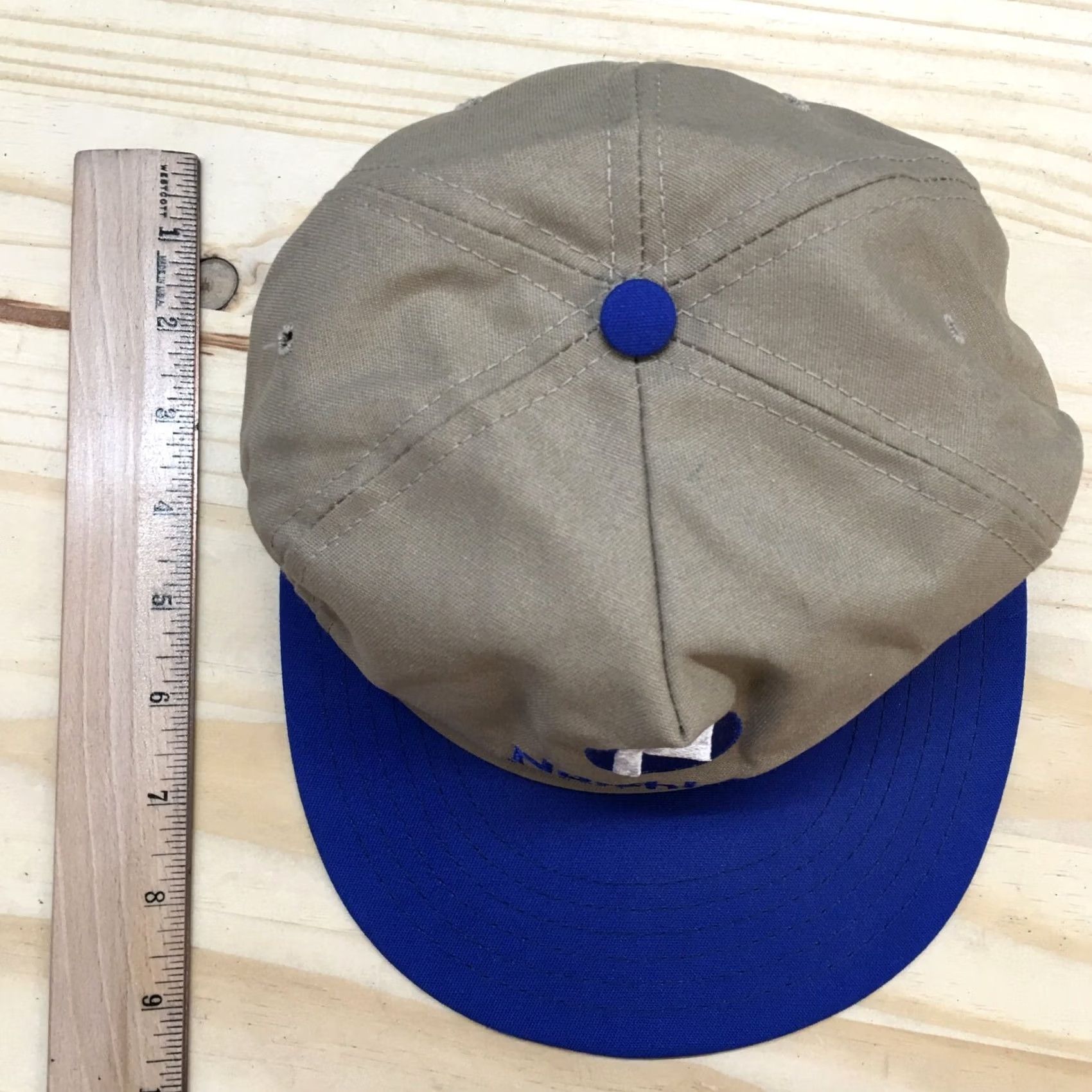 Vintage Northland Electric Supply Co Baseball Hat Mens Beige One Size Flat Brim Size ONE SIZE - 3 Thumbnail