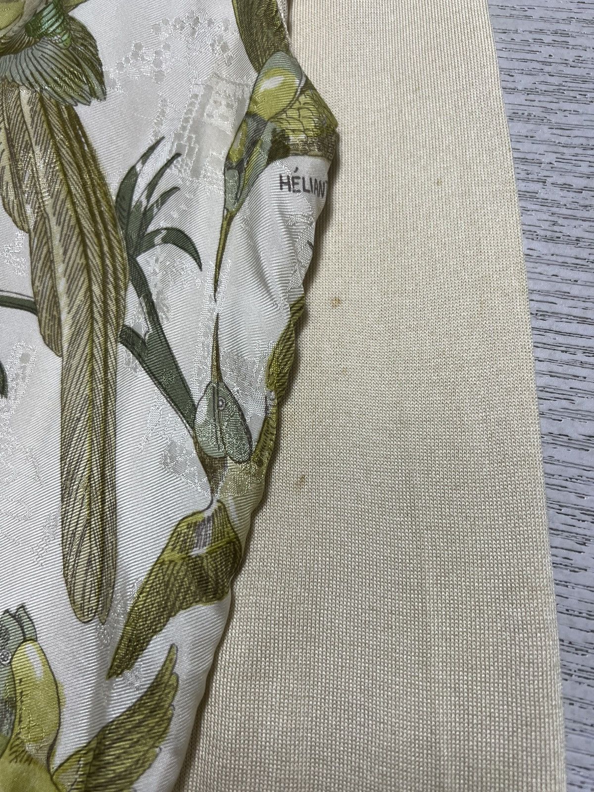 Hermes Hermes - Birds Print Silk Zipped Cardigan Bomber Jacket Size S / US 4 / IT 40 - 9 Thumbnail