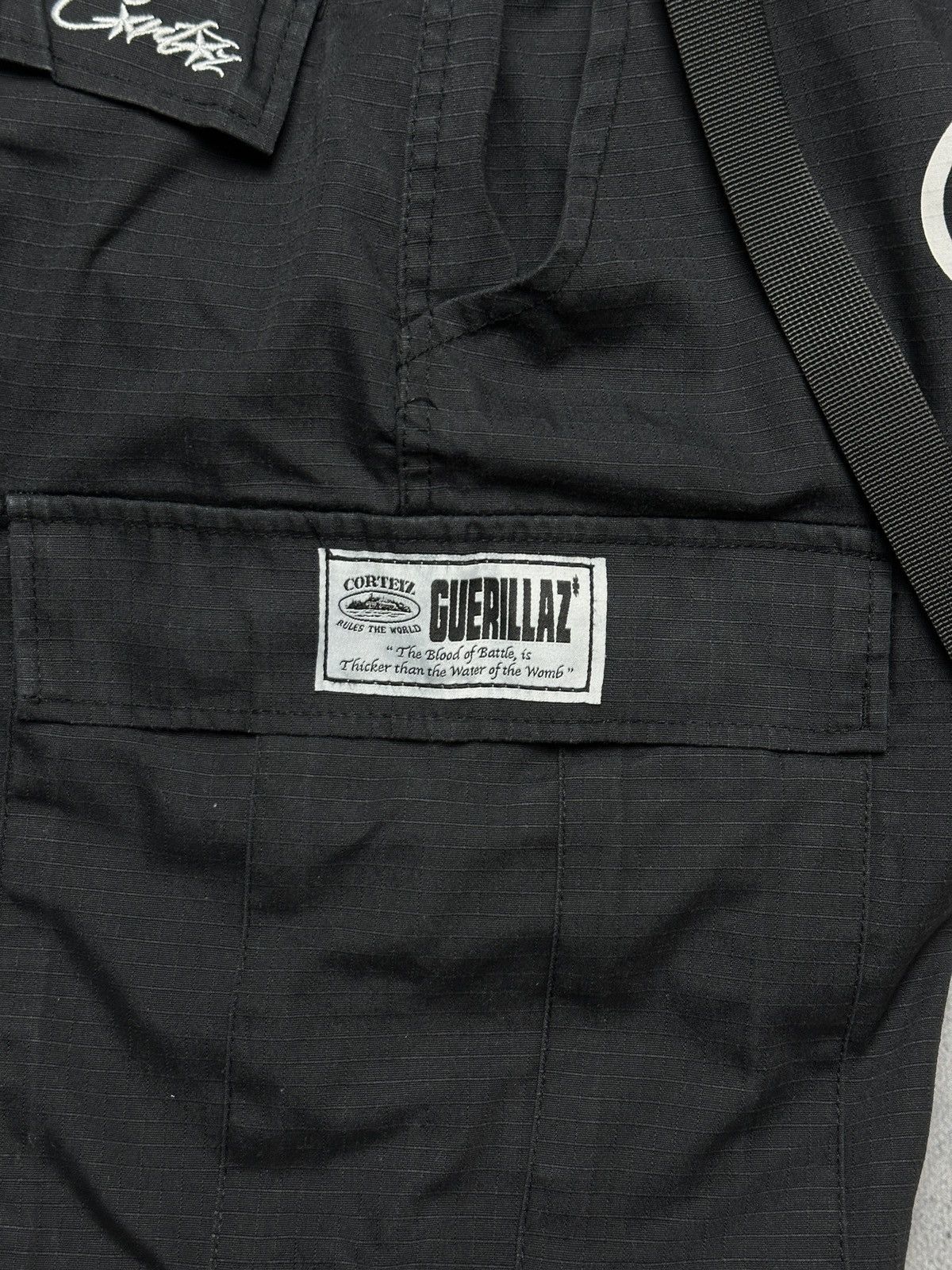 Corteiz Corteiz Rules The World RTW Guerillaz Cargo Pants y2k Drill Size US 32 / EU 48 - 9 Thumbnail