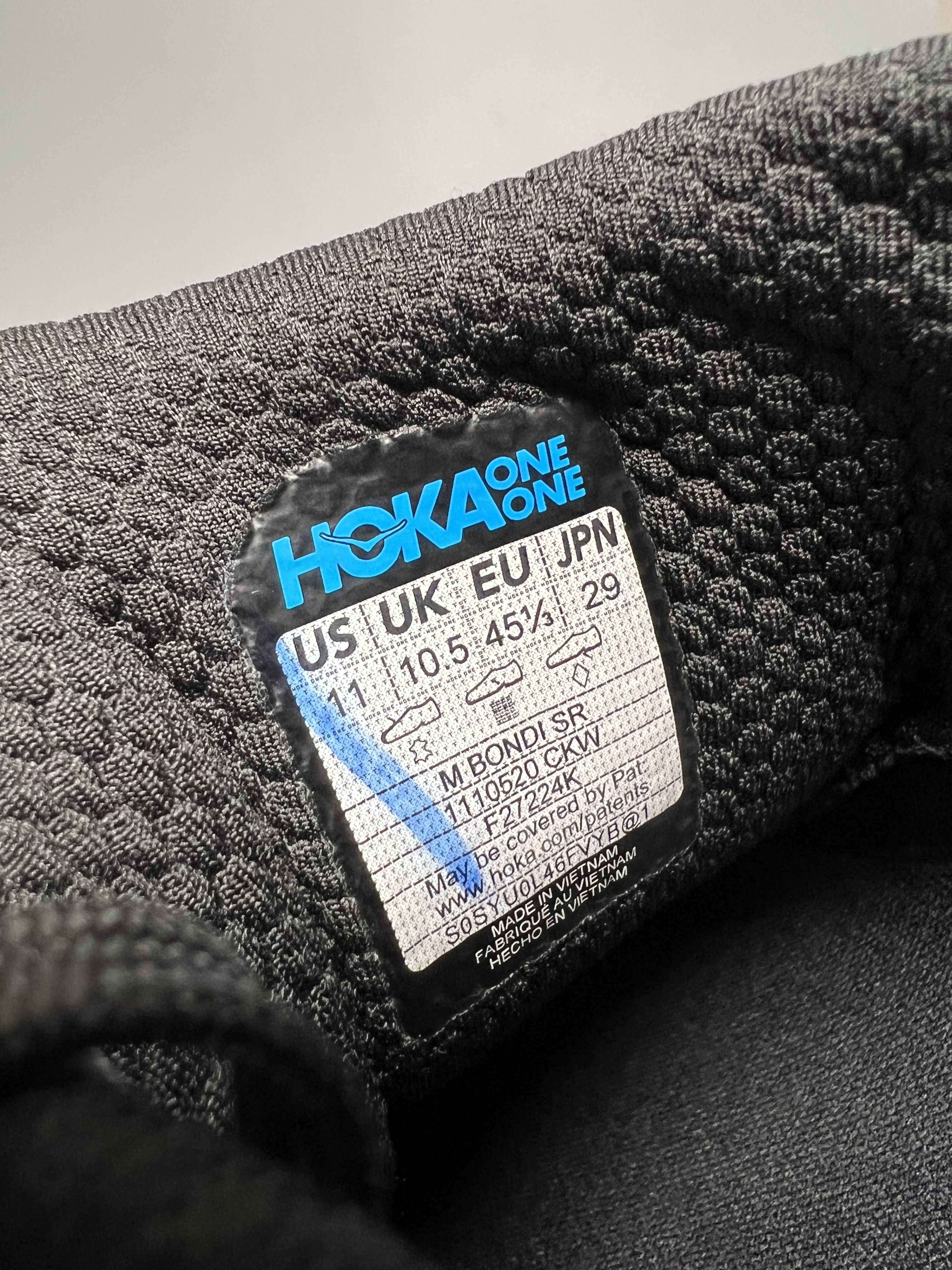 Hoka Hoka One One Bondi SR Running Shoes Slip Resistant Size US 11 / EU 44 - 19 Thumbnail