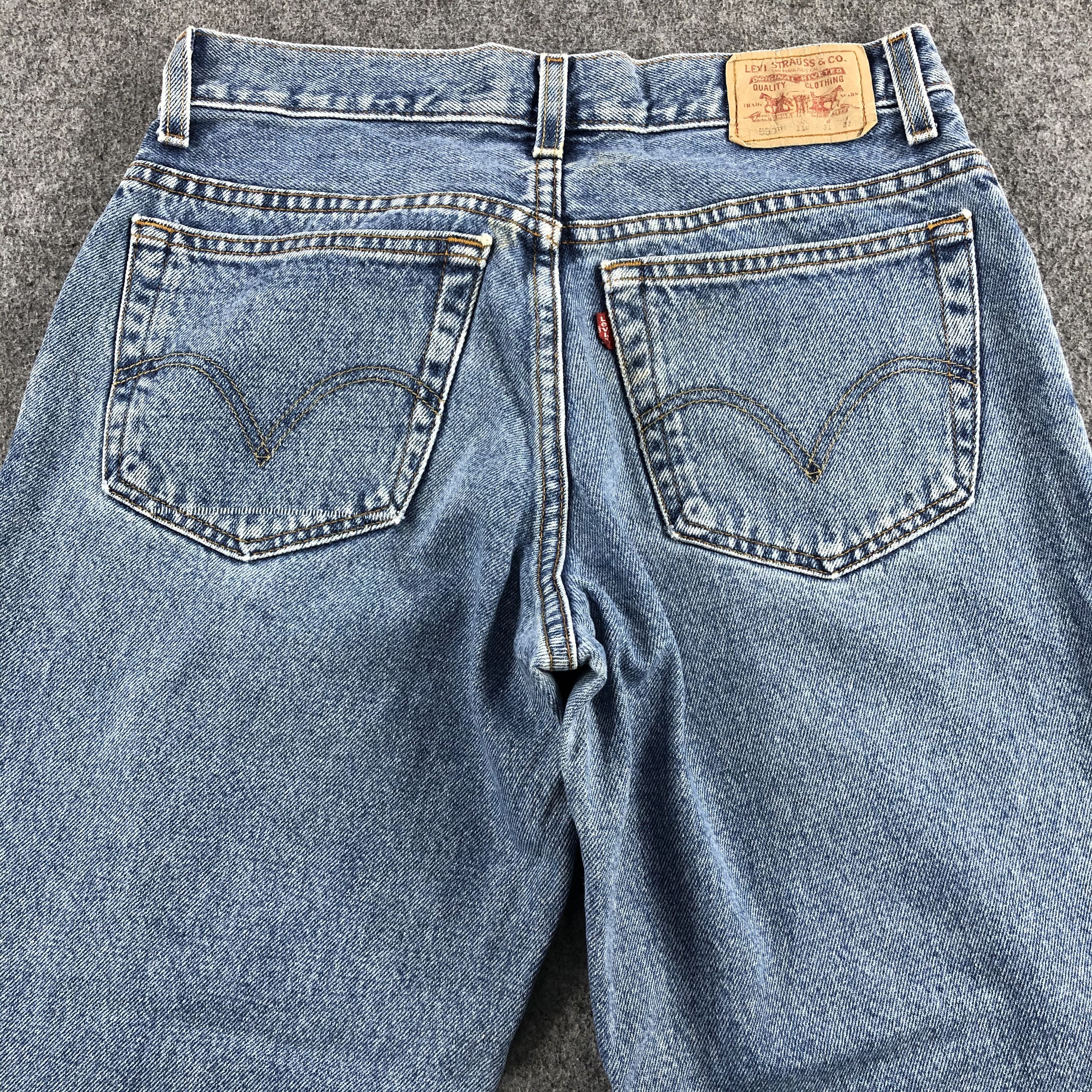 Levi's Vintage Blue Wash Levis 550 Jeans-J1394 Size US 31 - 4 Thumbnail