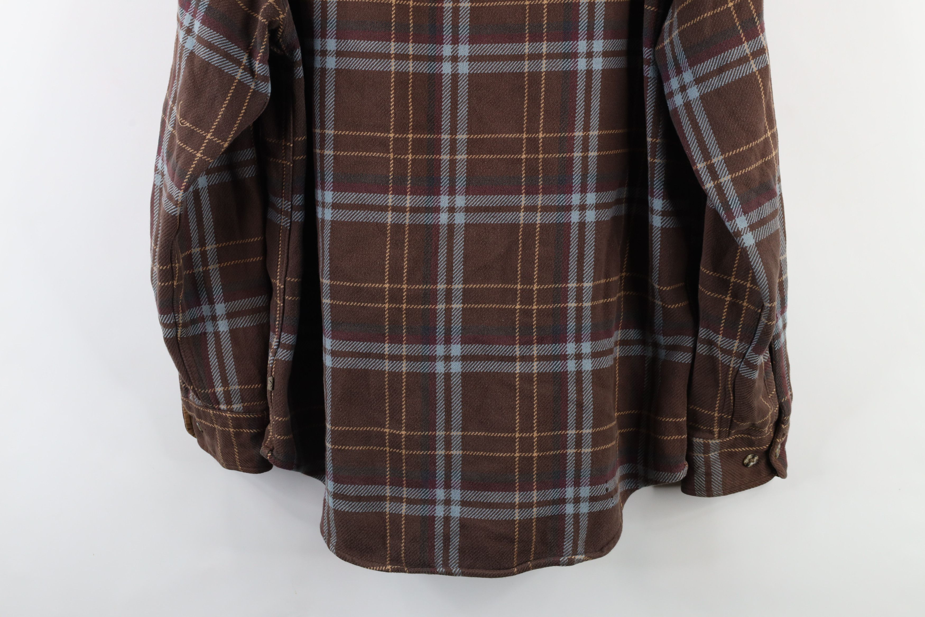 Vintage Vintage 90s Streetwear Heavyweight Flannel Button Shirt Size US M / EU 48-50 / 2 - 13 Thumbnail