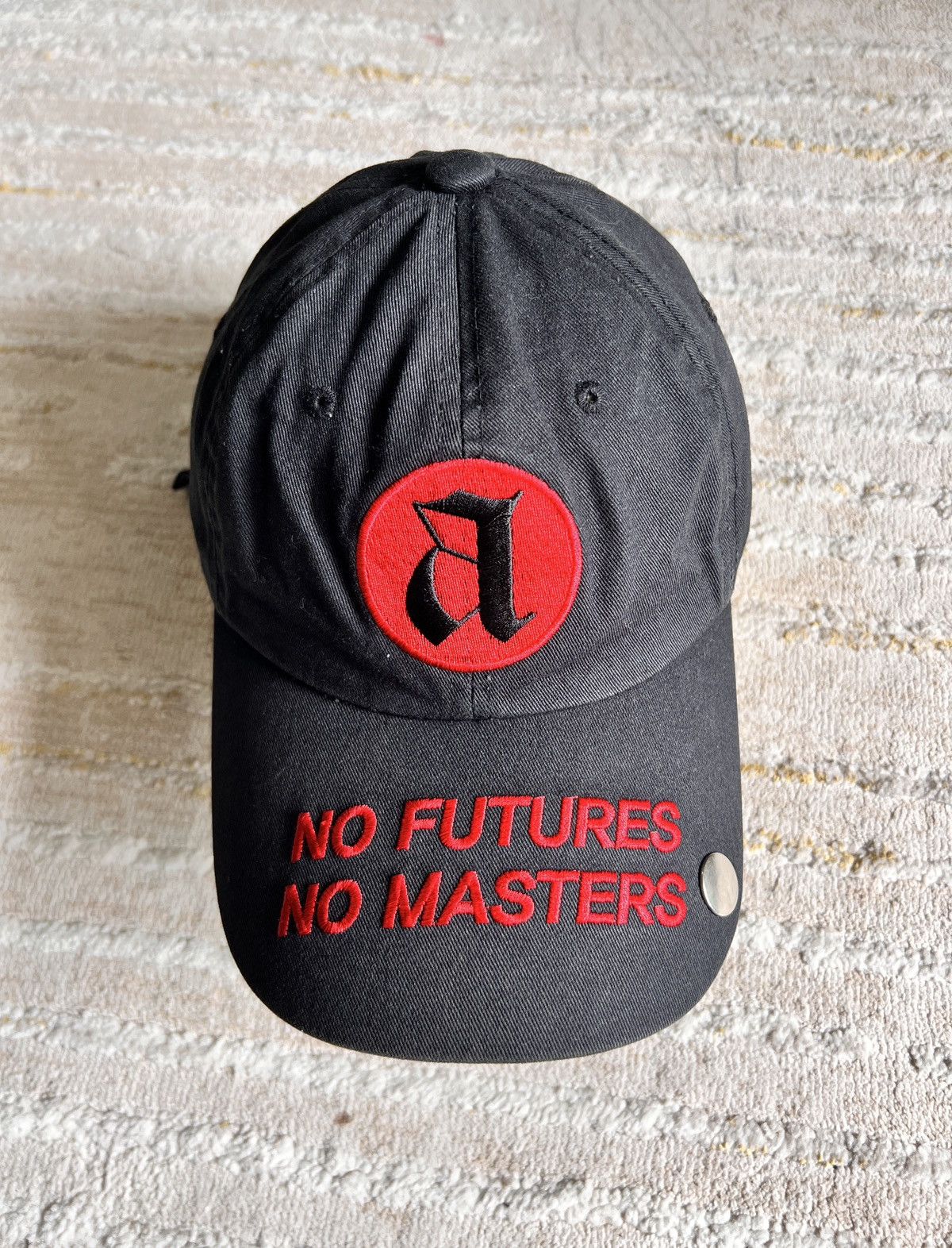 Japanese Brand Y2k New Anarchy Another Youth “No Future No Master” Hat Size ONE SIZE - 1 Thumbnail