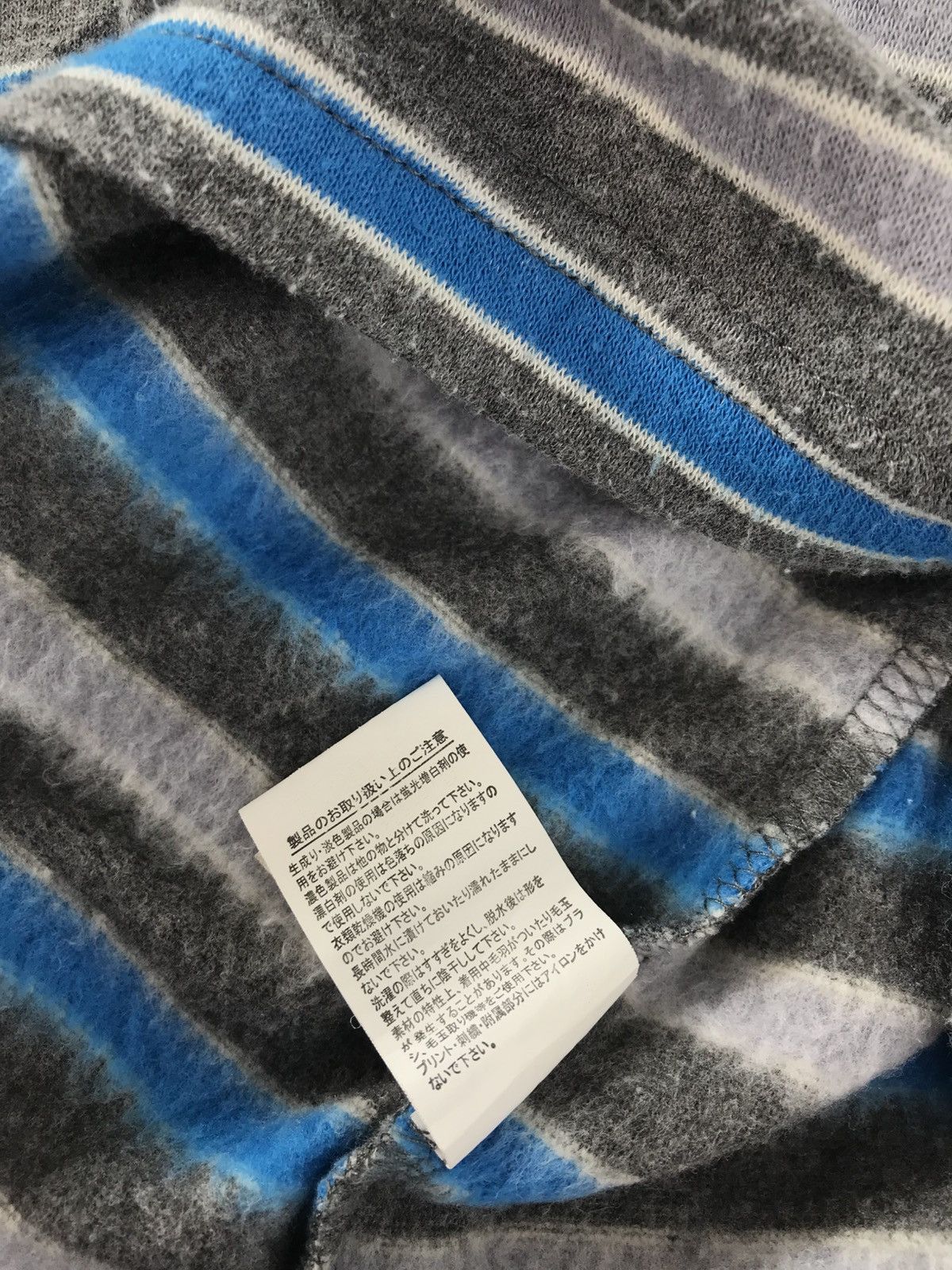 Yohji Yamamoto Saccsny Y’saccs Yohji Yamamoto Striped Pocket Longsleeve Tee Size US XL / EU 56 / 4 - 8 Thumbnail