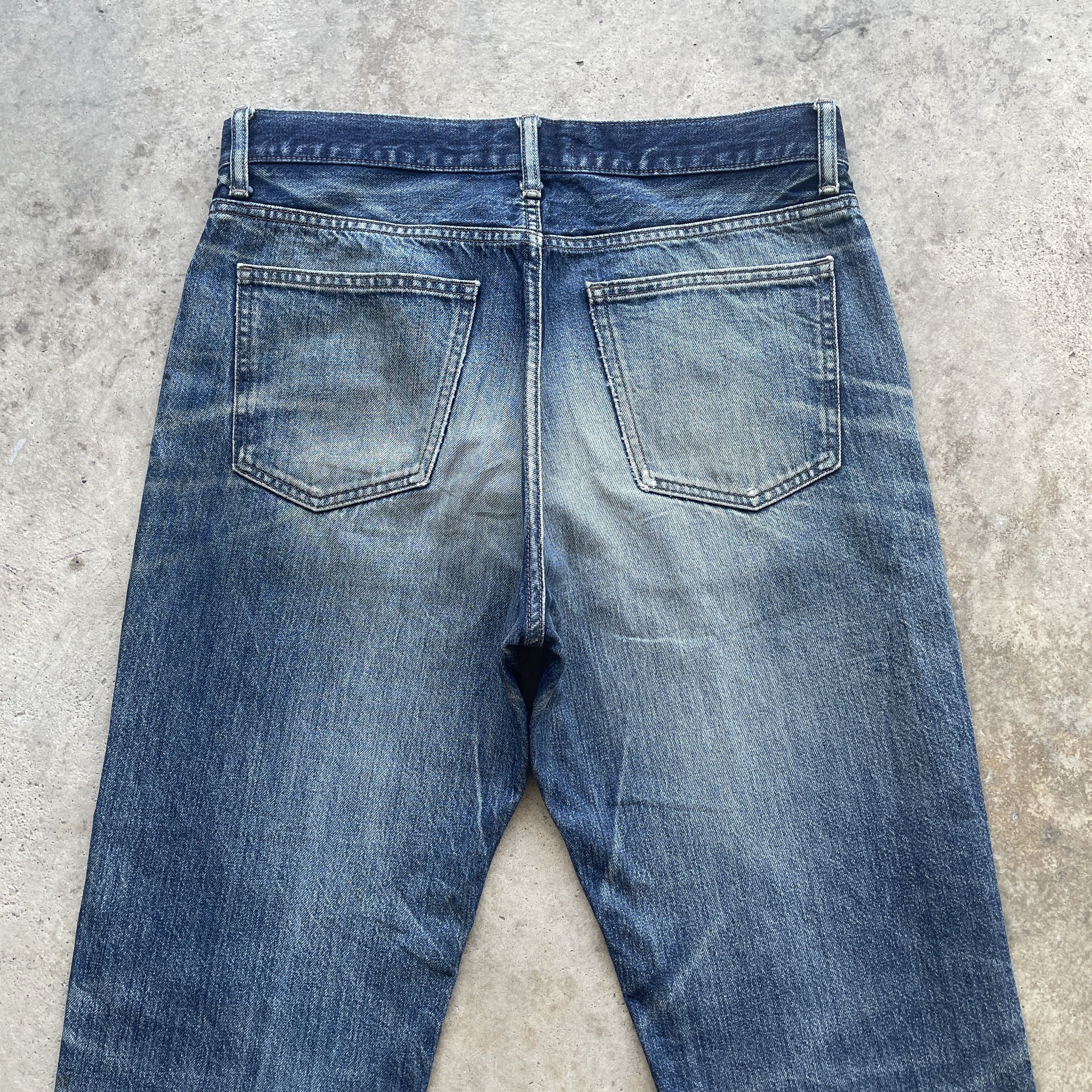 Japanese Brand Vintage Japanese Stonewashed Faded Distressed Jeans Pants Size US 33 - 8 Thumbnail
