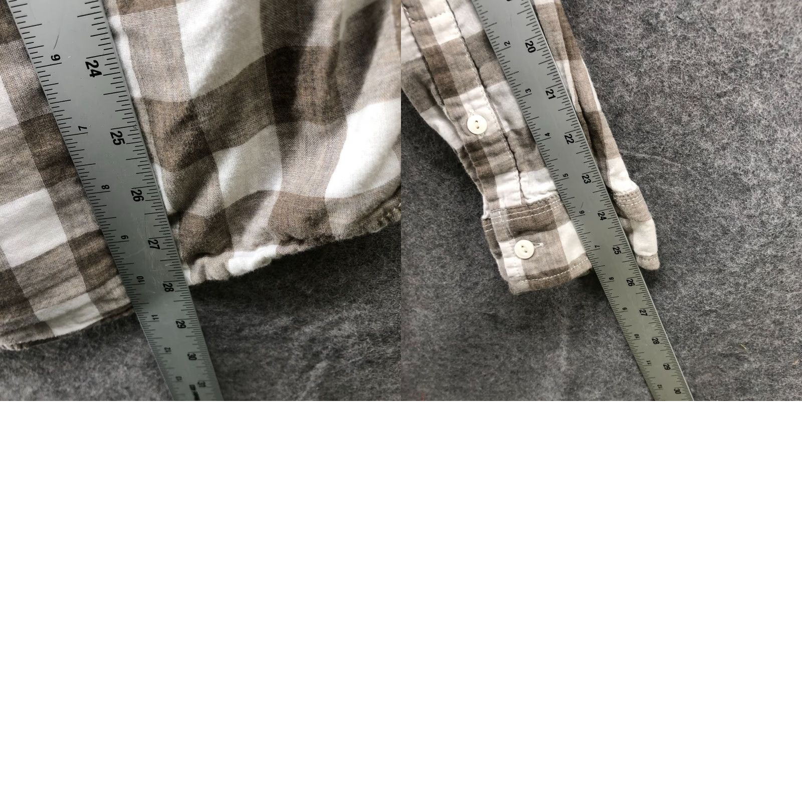 Gap Gap Shirt Mens M Tan Beige Long Sleeve Button Up Cotton Size US M / EU 48-50 / 2 - 8 Thumbnail