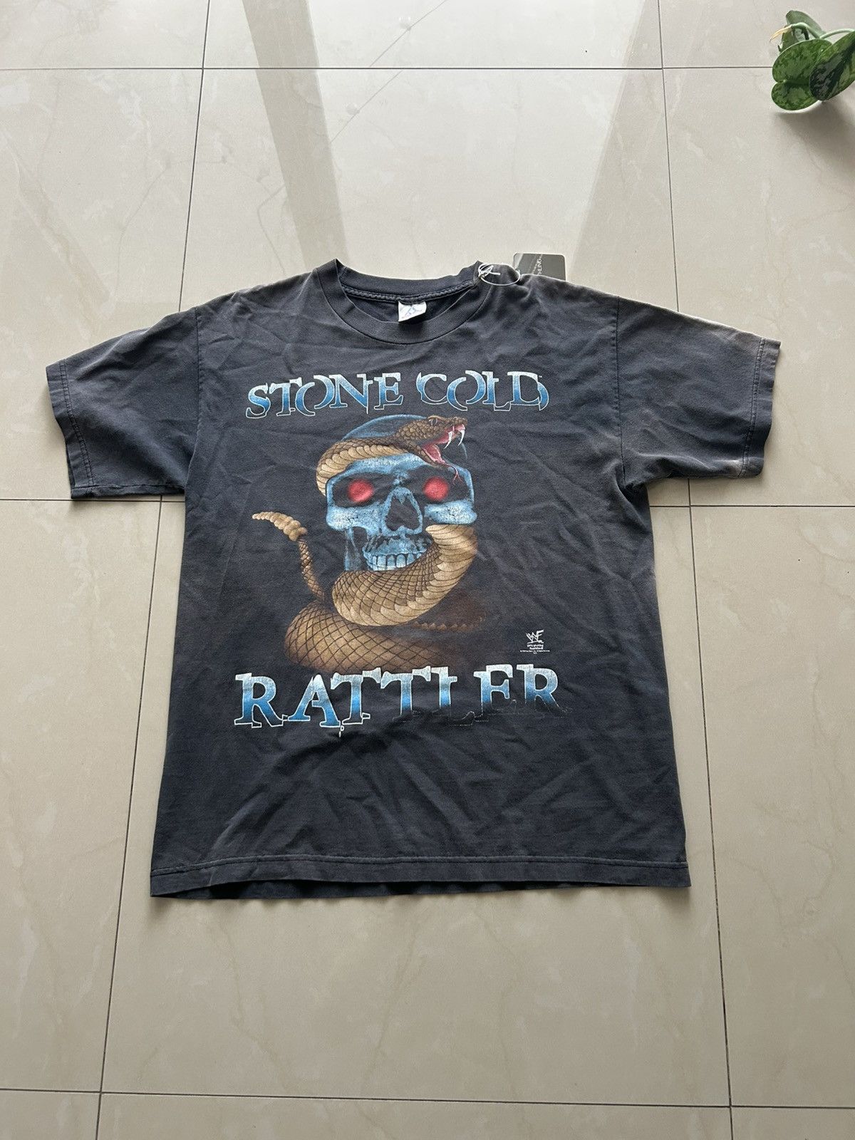 Vintage Stone Cold I Bite Back Tee Size US L / EU 52-54 / 3 - 1 Thumbnail
