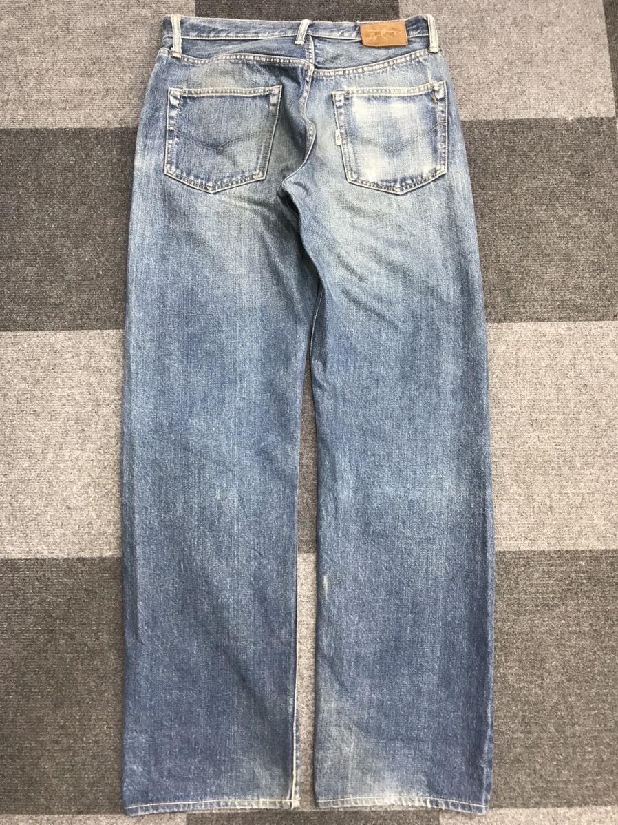 EIGHT-G × Japanese Brand EIGHT G Selvedge Sturdy Distressed Jeans F16 Size US 30 / EU 46 - 18 Thumbnail