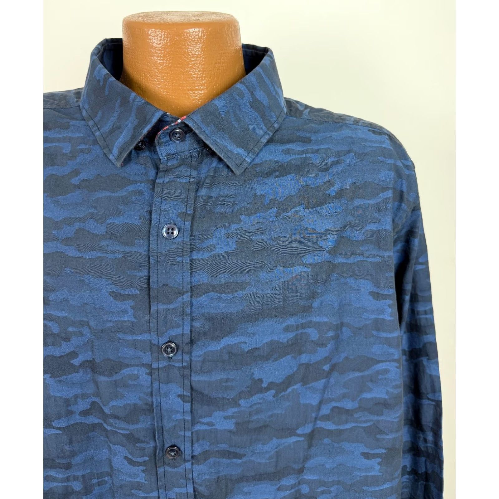 Robert Graham Robert Graham Shirt Men 3XL Tailored Camouflage Button-Up Long Sleeve Camo Size US XXL / EU 58 / 5 - 3 Thumbnail