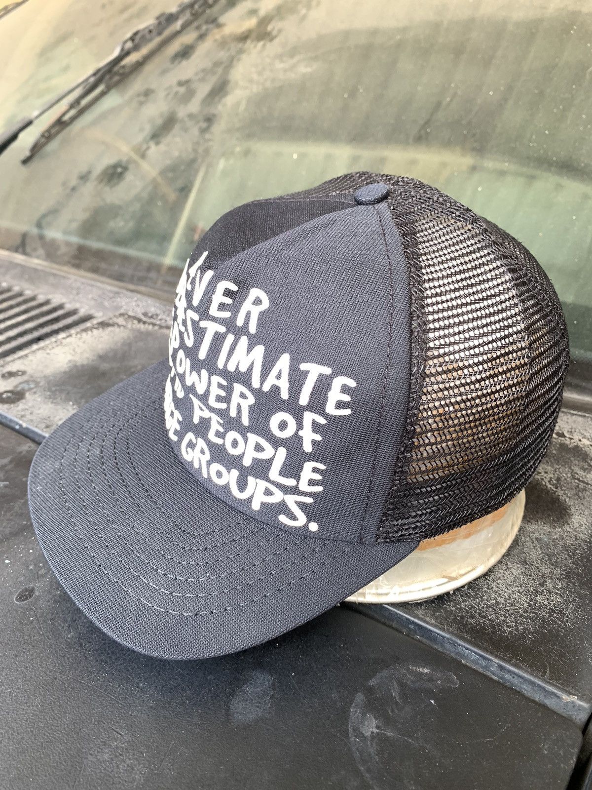 Vintage Vintage trucker hat made in USA Size ONE SIZE - 4 Thumbnail